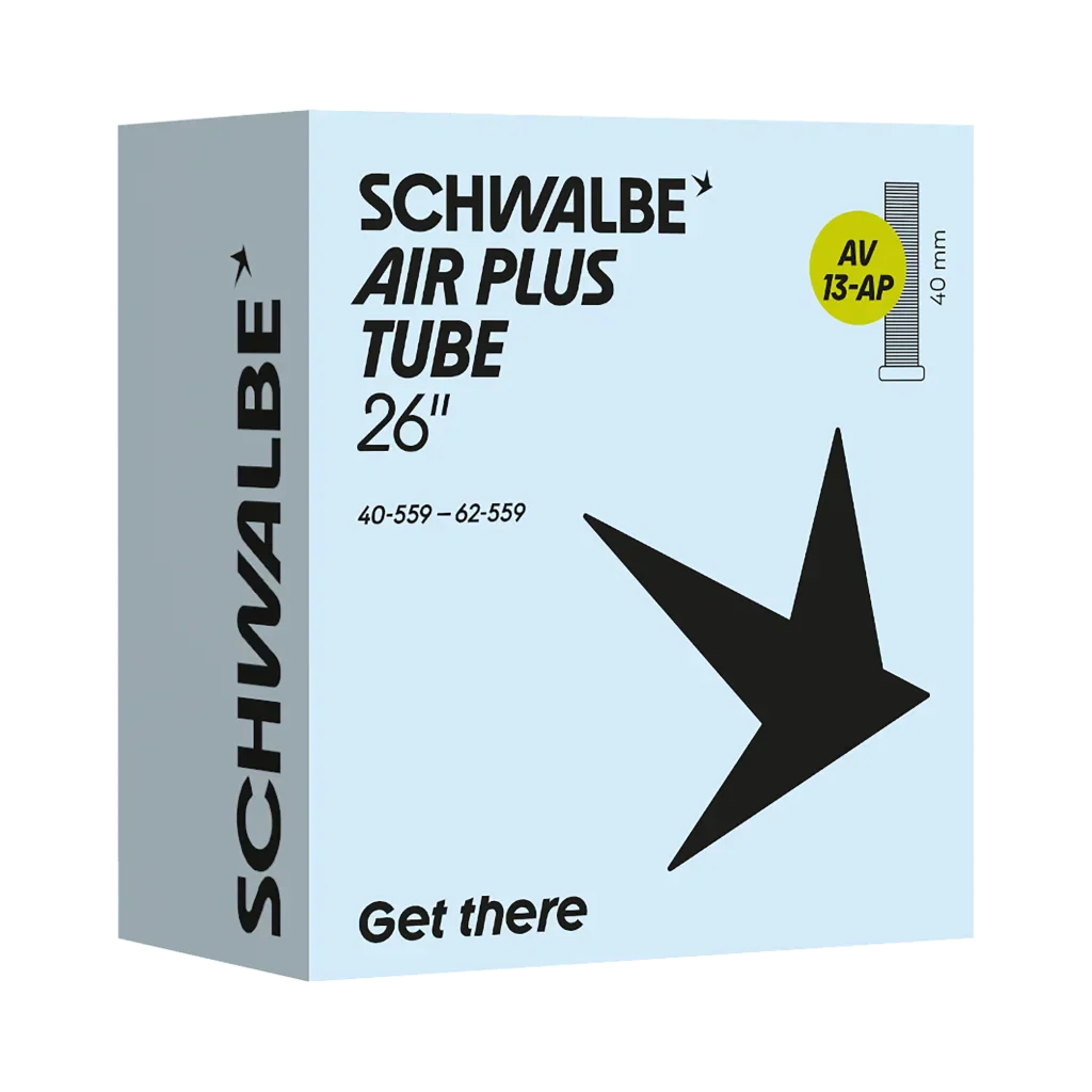 Schwalbe AIR PLUS Schlauch Nr. 13-AP 26" 40/62-559 AV
