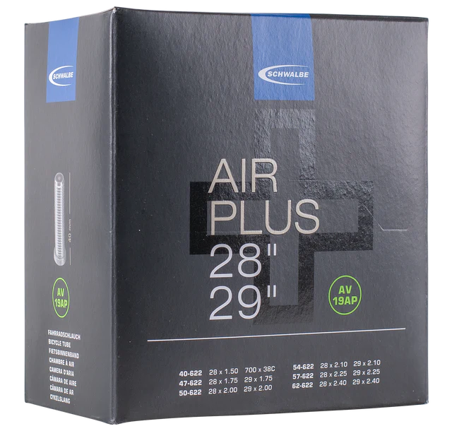 Schwalbe AIR PLUS Nr. 19AP Schlauch 28/29" 40/62-622 AV