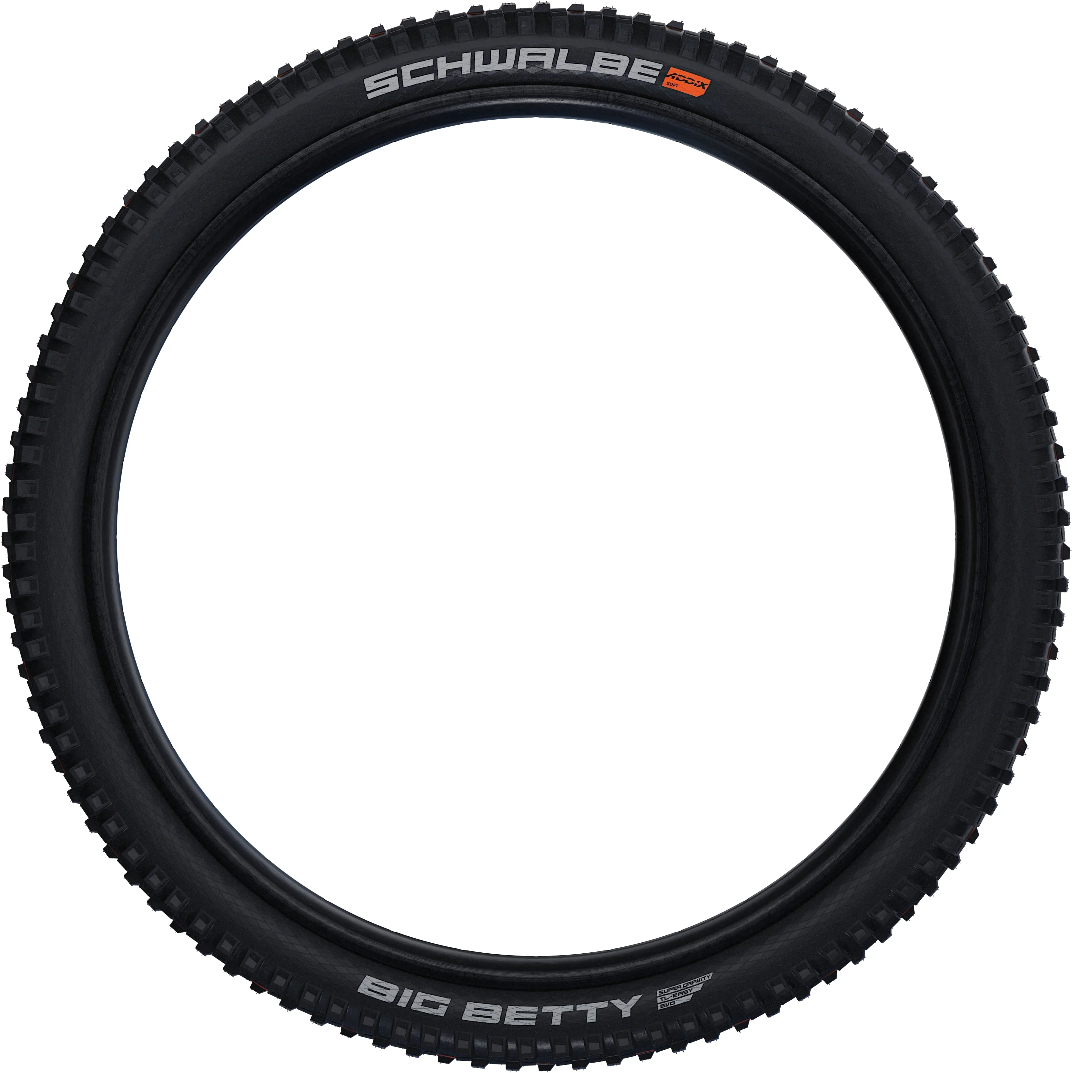 Schwalbe Big Betty Super Gravity Evolution Faltreifen 29x2.60" TLE E-50 Addix Soft schwarz - Image 3