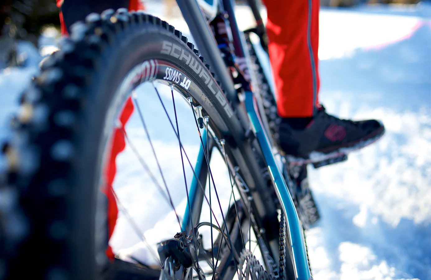 Schwalbe Ice Spiker Pro Faltreifen 27.5x2.60" Performance DD RaceGuard SnakeSkin TLE schwarz - Image 6
