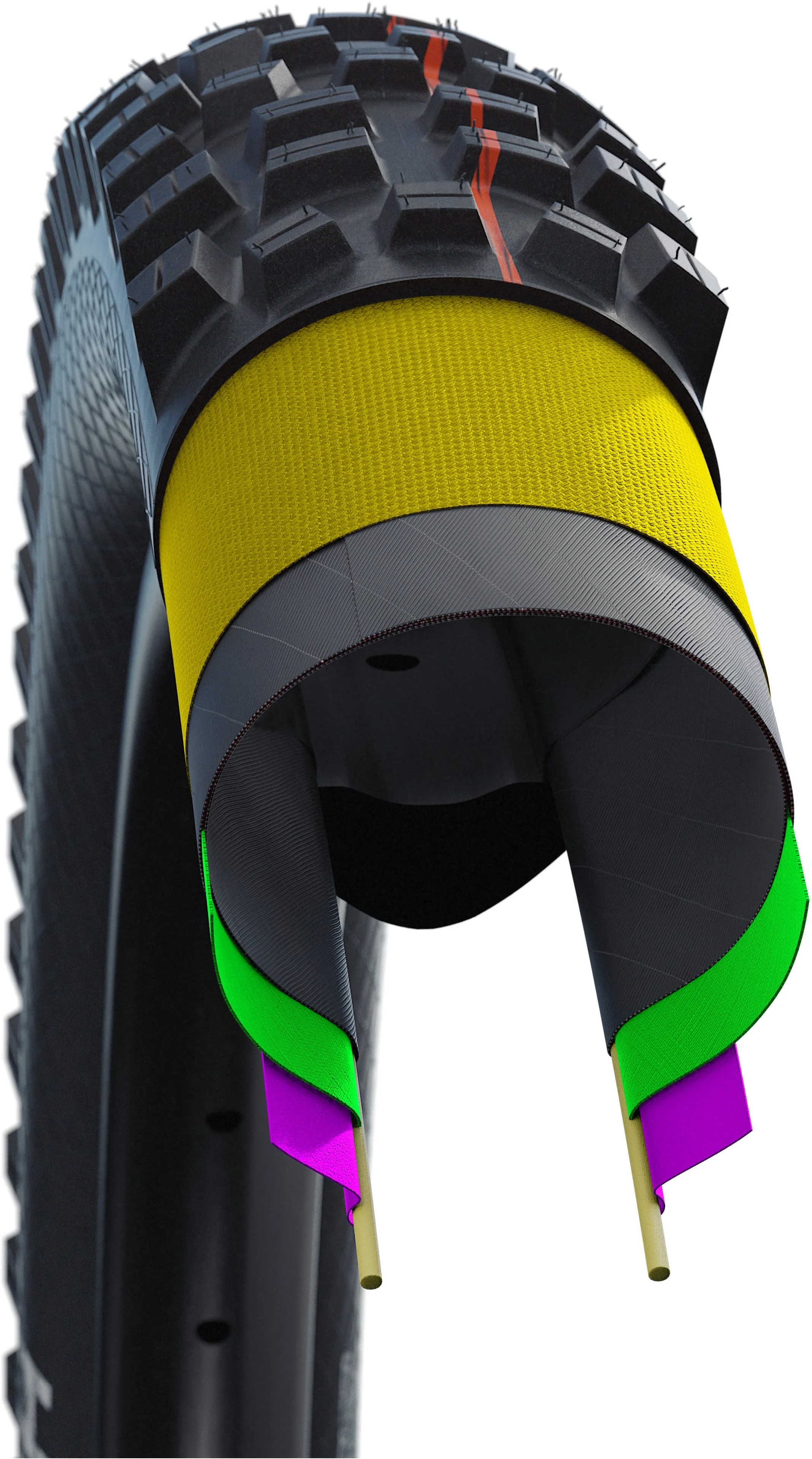 Schwalbe Magic Mary Super Trail Evolution Faltreifen 27.5x2.40" TLE E-50 Addix Soft schwarz - Image 3