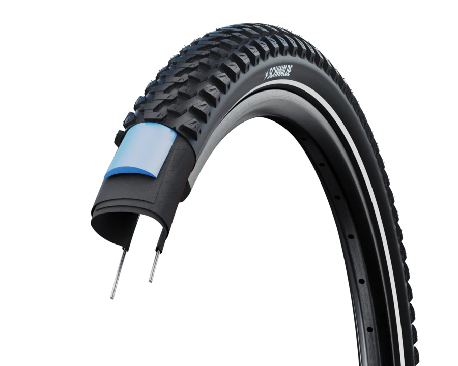 Schwalbe MARATHON PLUS MTB SmartGuard ADDIX 27.5" Tubeless Ready 57-584 reflex schwarz