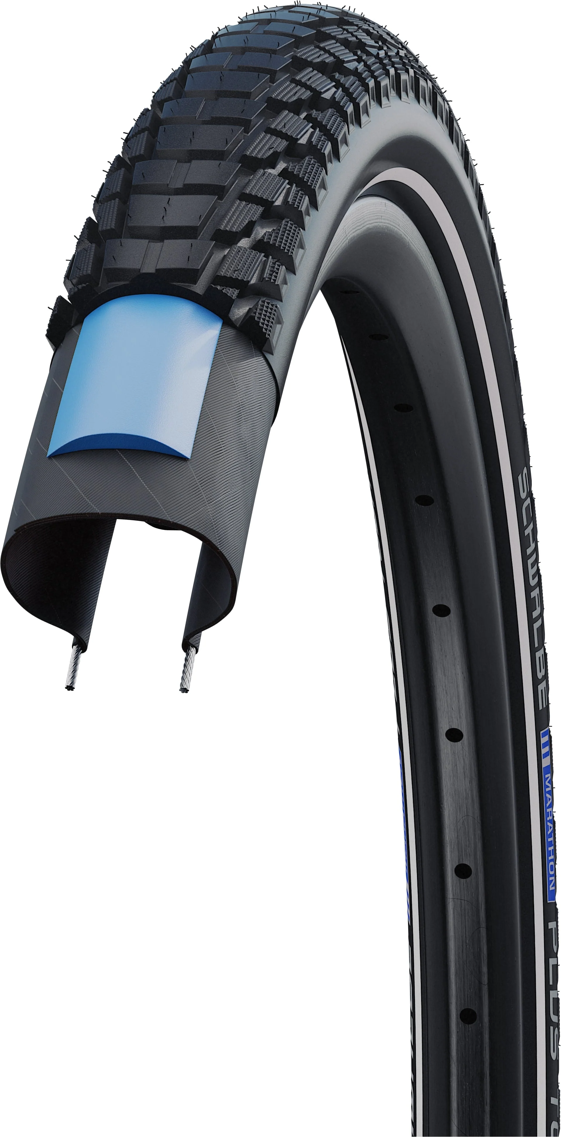 Schwalbe Marathon Plus Tour Drahtreifen 28x2.00" Performance E-50 Addix.E Reflex - Image 4
