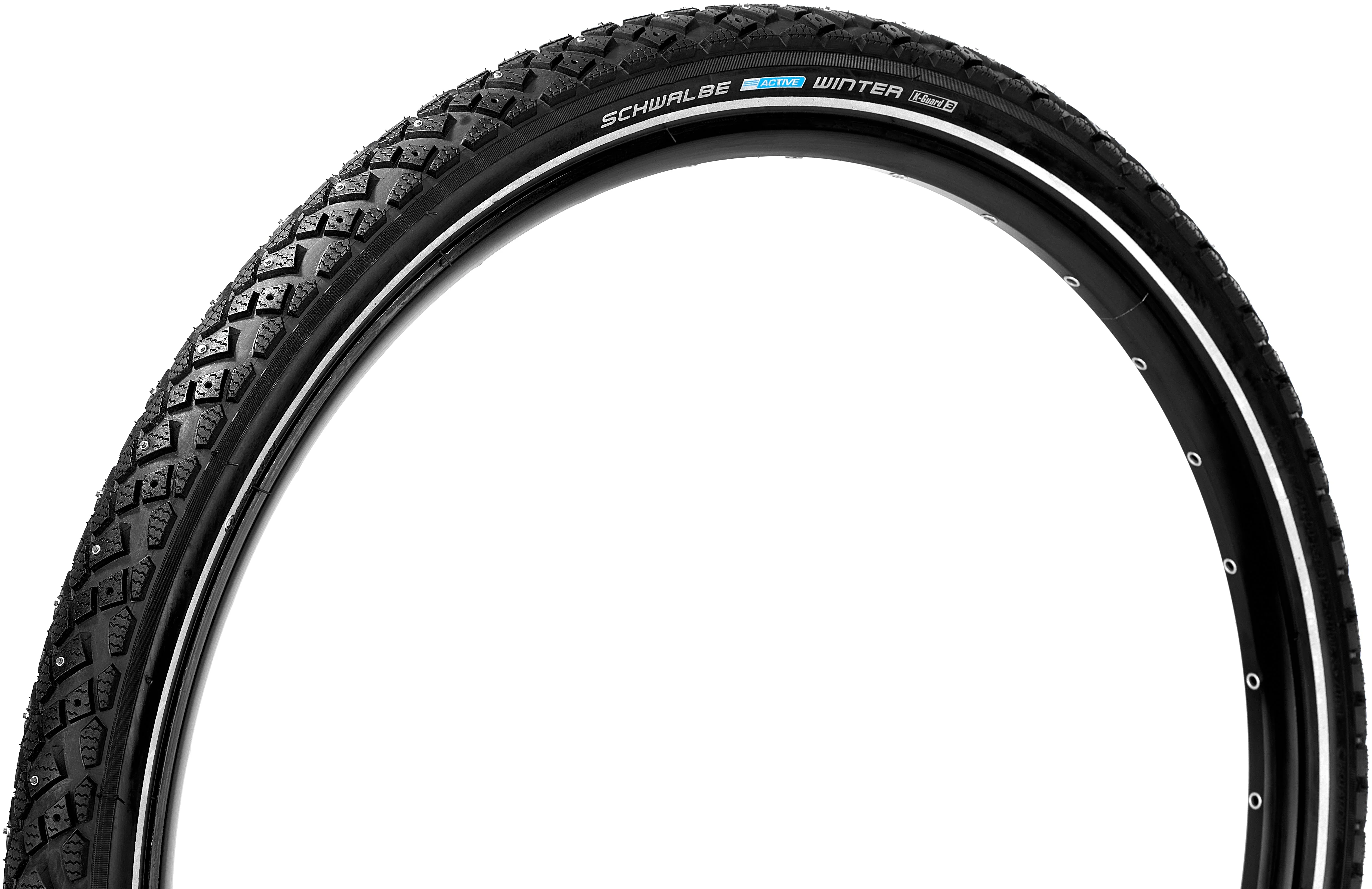 Schwalbe Winter Active Drahtreifen 27.5x2.00" K-Guard schwarz - Image 3