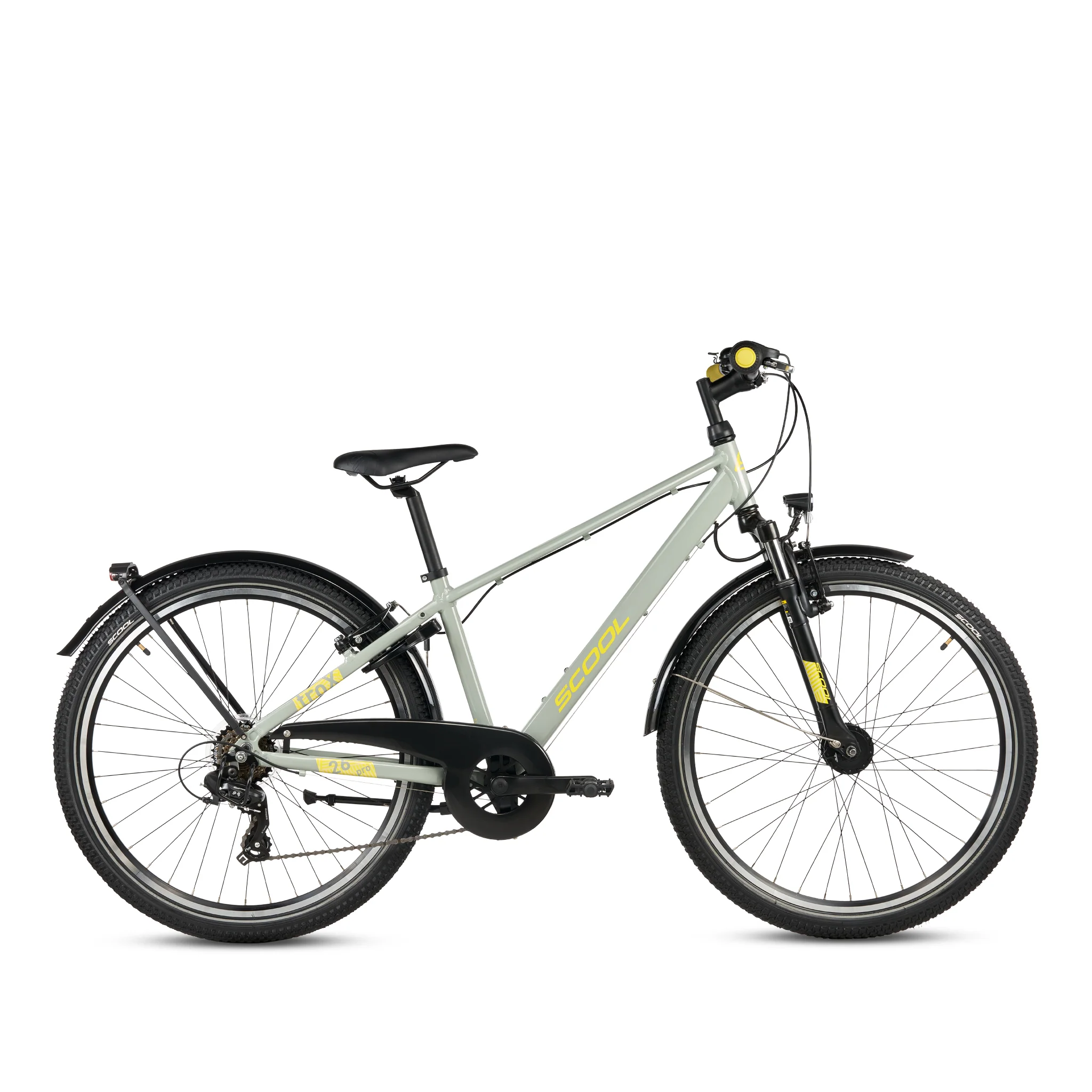 S'COOL troX Pro 26-K7 Pebble Grey/Yellow (2026)
