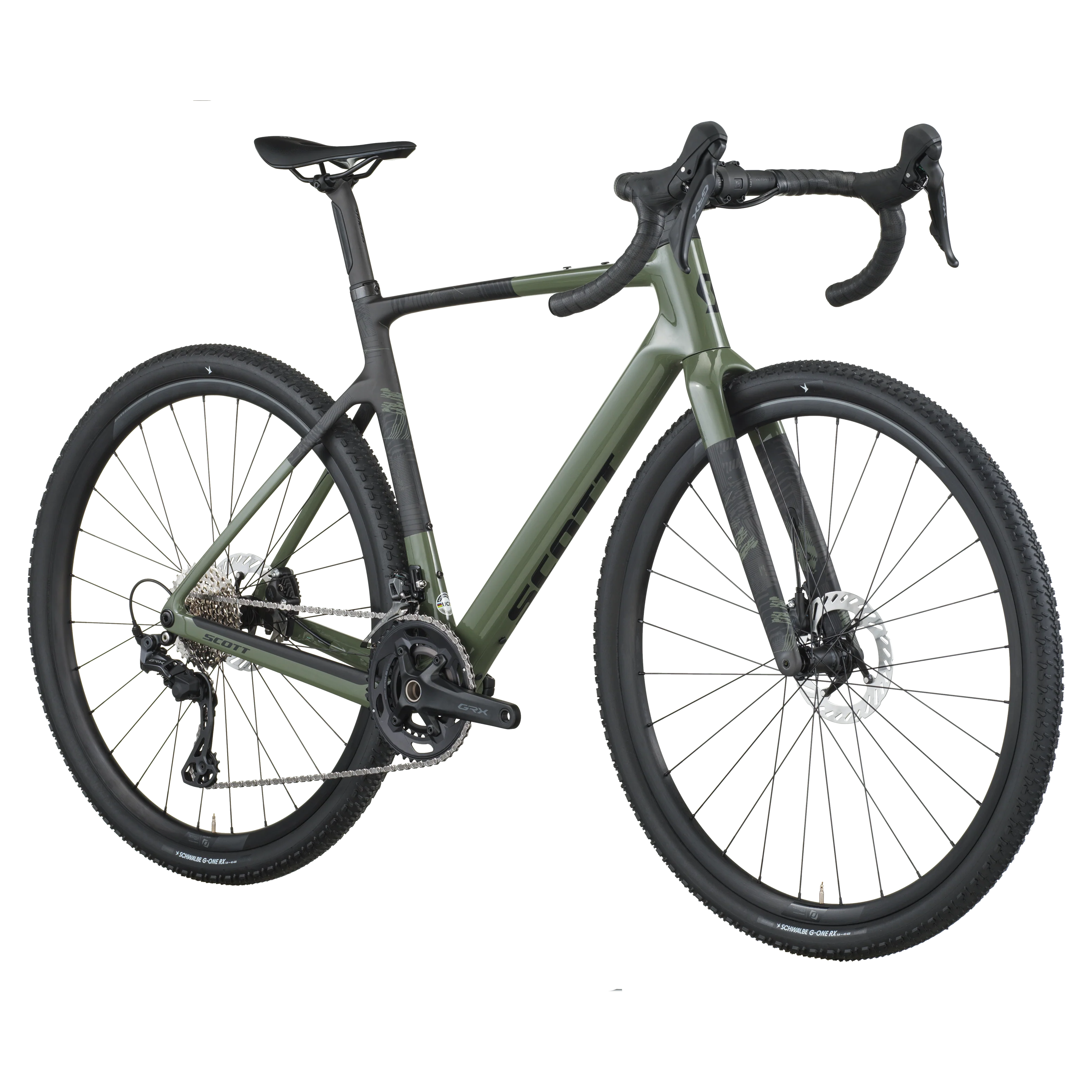 Scott Addict Gravel 40 wenge green (2026) - Image 2