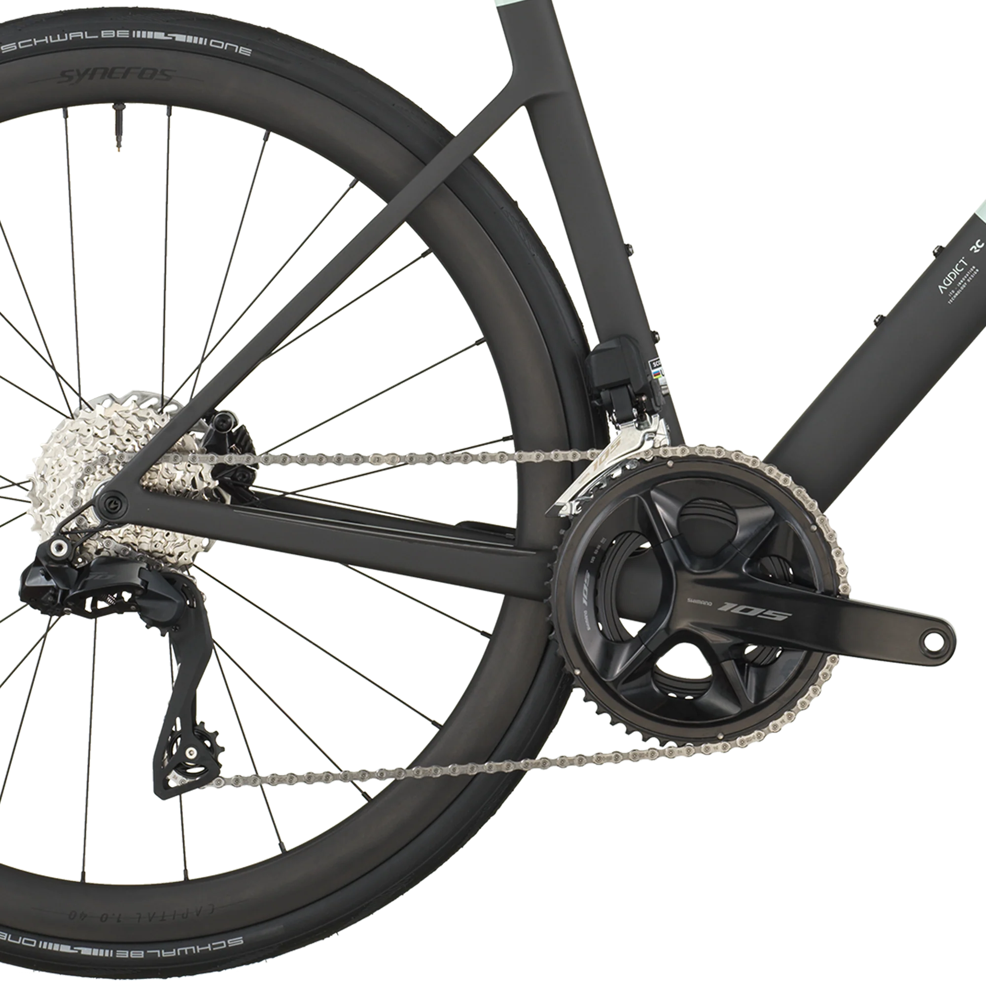 Scott Addict RC 30 frozen green/carbon black (2026) - Image 7