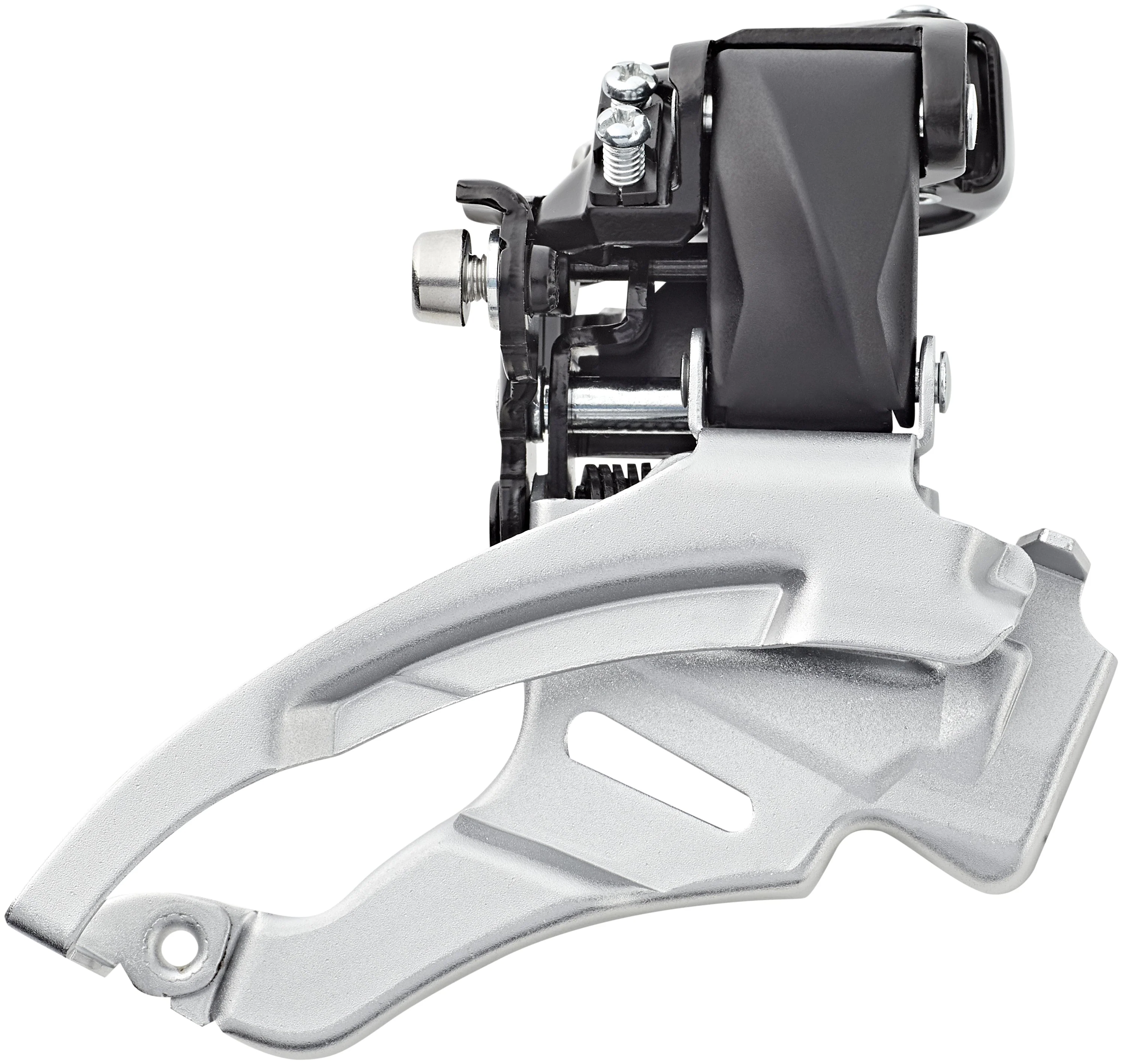 Shimano Altus FD-M2000 Umwerfer 3x9-fach Down Swing Schelle hoch silber/schwarz