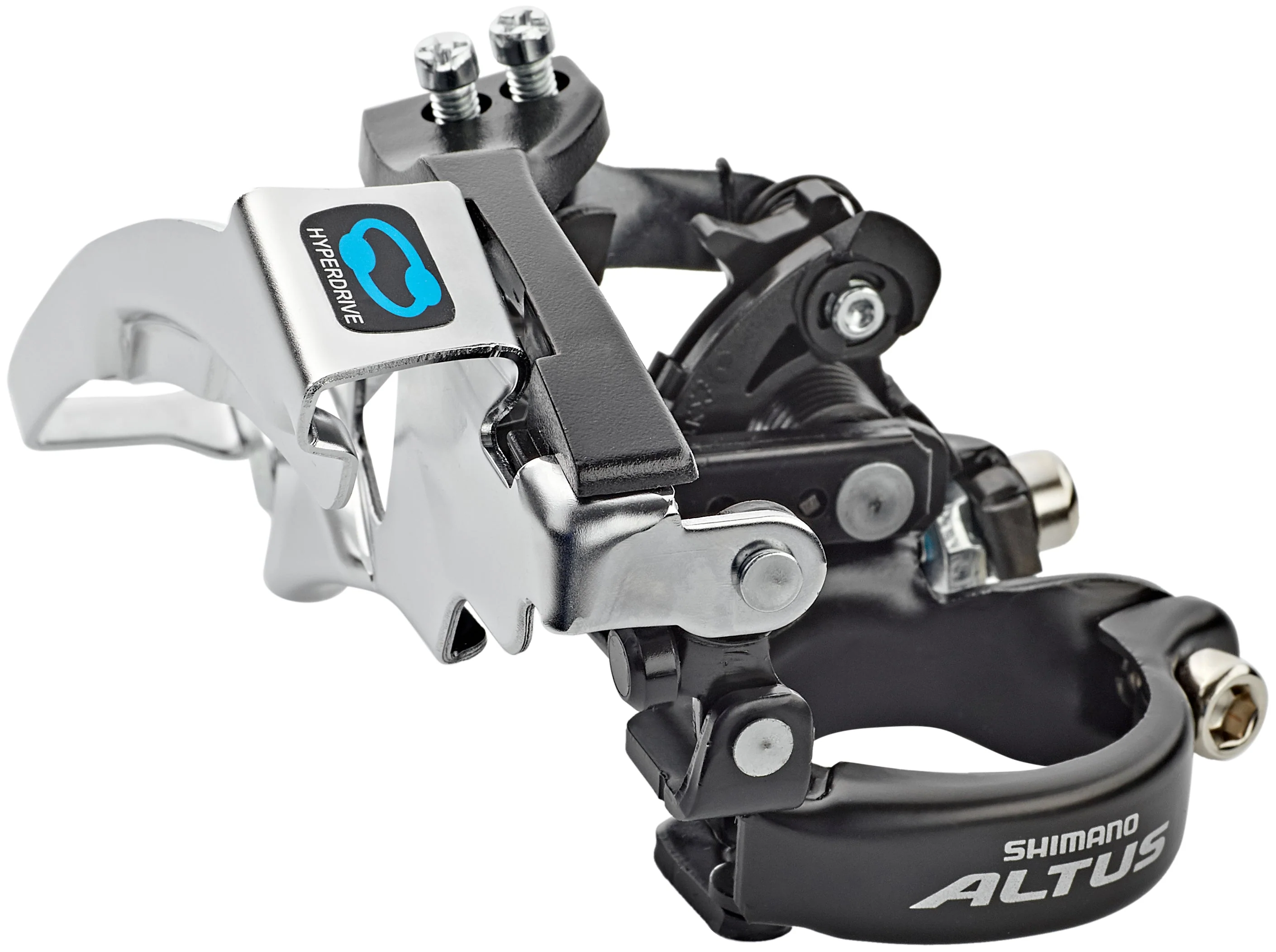 Shimano Altus FD-M310 Umwerfer 3x7/8-fach Schelle Dual-Pull schwarz/silber - Image 3
