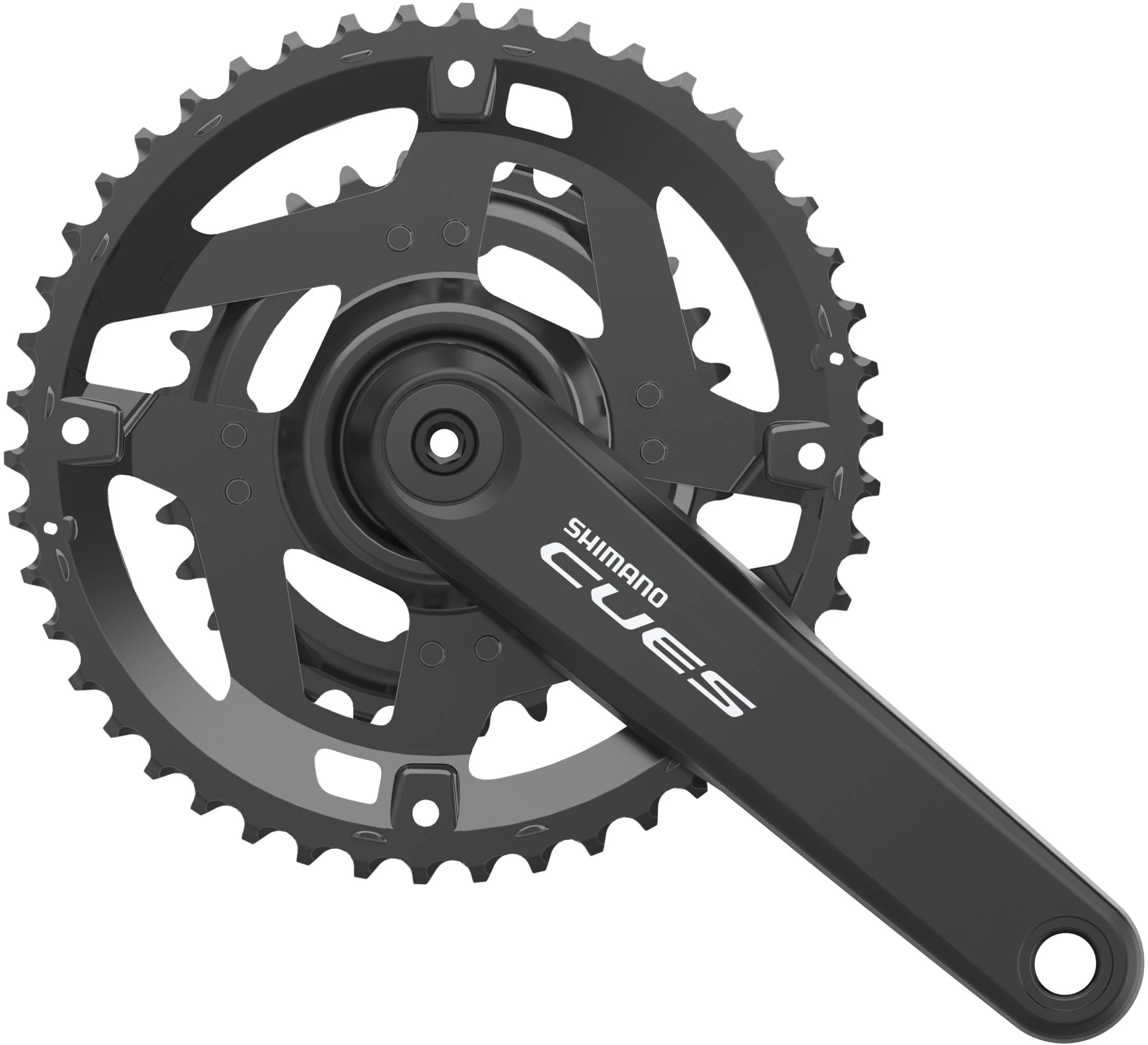 Shimano Cues FC-U4010-2 Kurbelgarnitur 9/10-fach 46-30Z