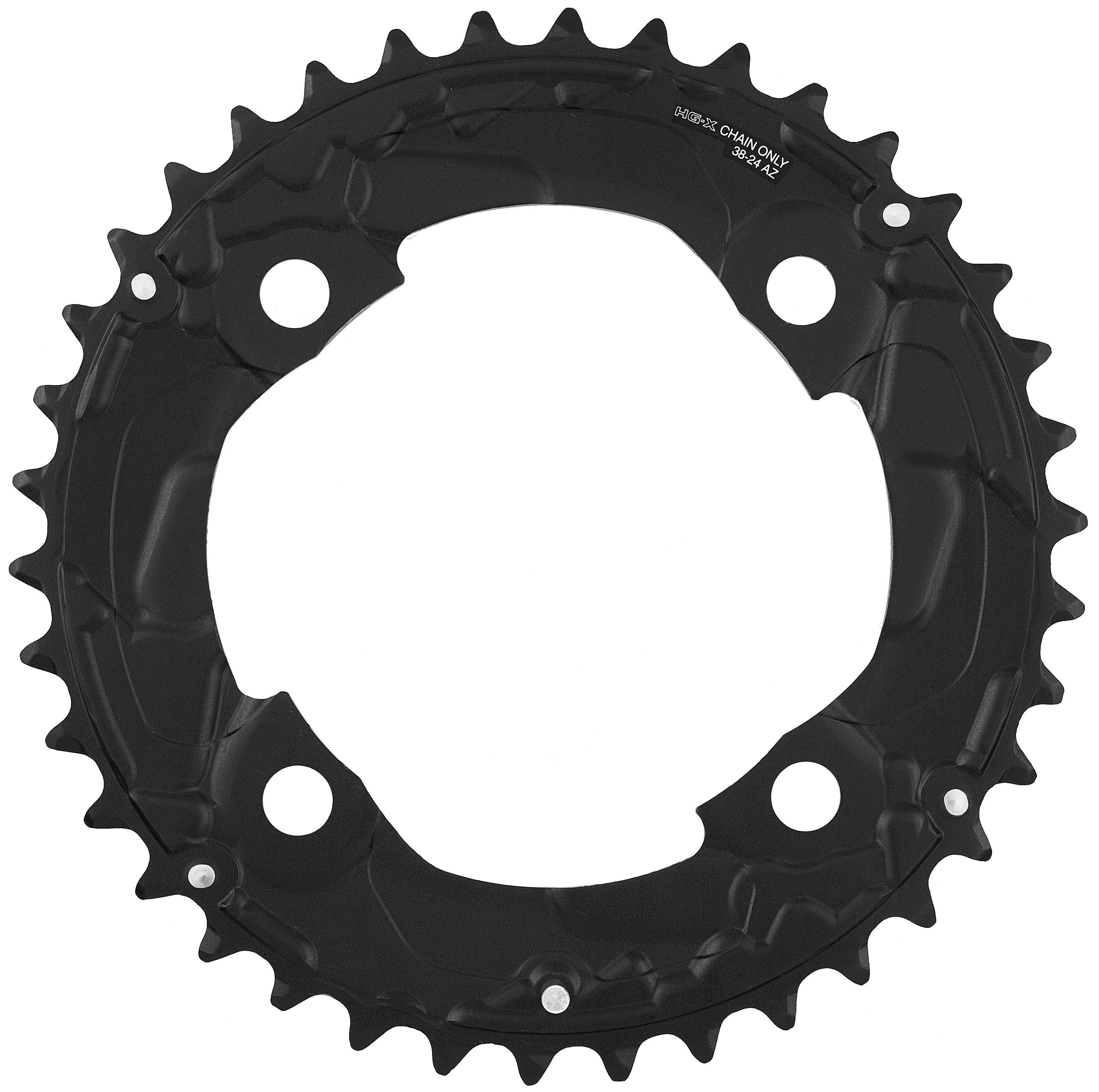 Shimano Deore FC-M617 Kettenblatt 10-fach schwarz - Image 2