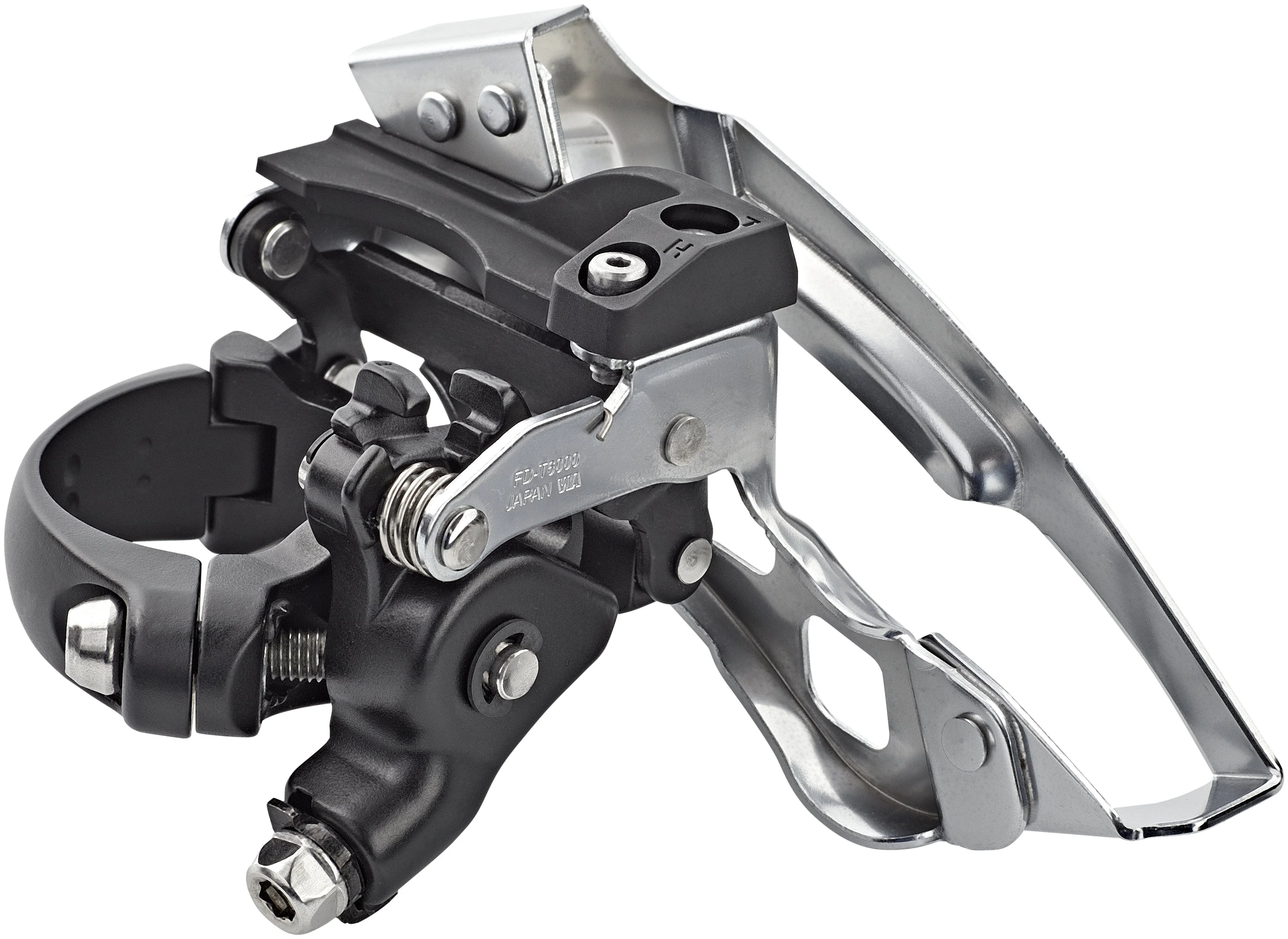Shimano Deore Trekking FD-T6000 Umwerfer 3x10 Schelle tief Top Swing grau - Image 3