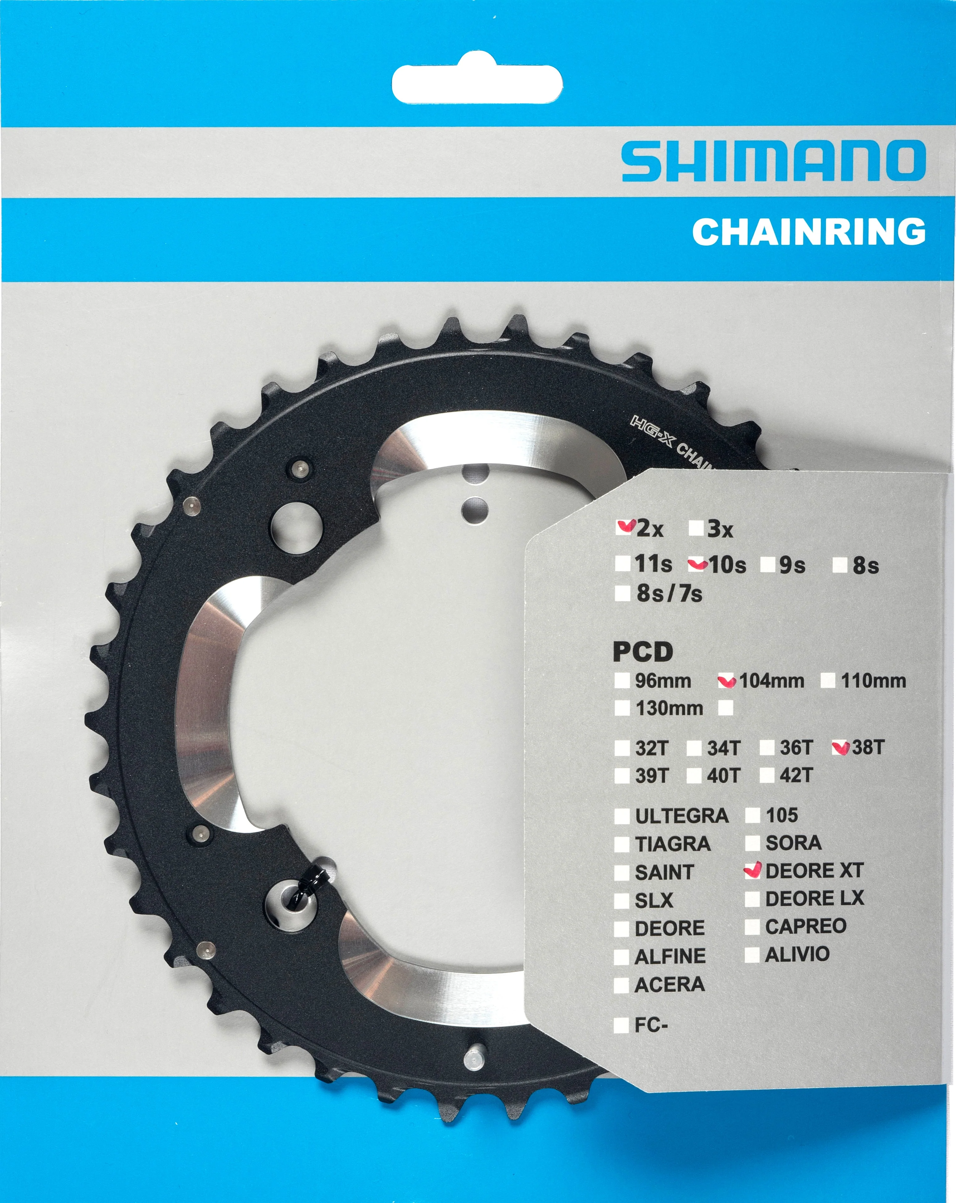 Shimano Deore XT FC-M785 Kettenblatt AM 10-fach - Image 3