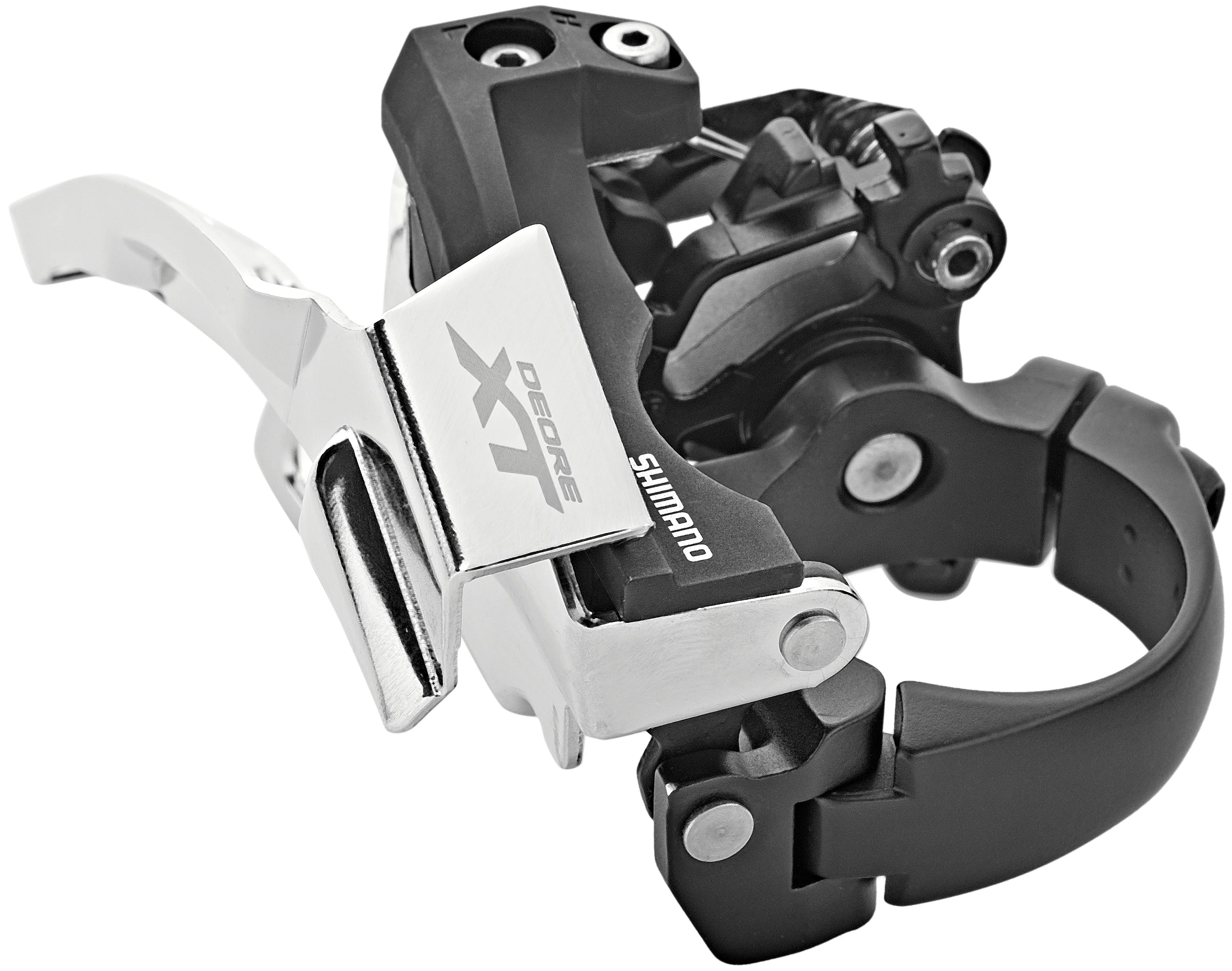 Shimano Deore XT Trekking FD-T8000 Umwerfer Schelle tief 3x10 Down Swing schwarz - Image 3