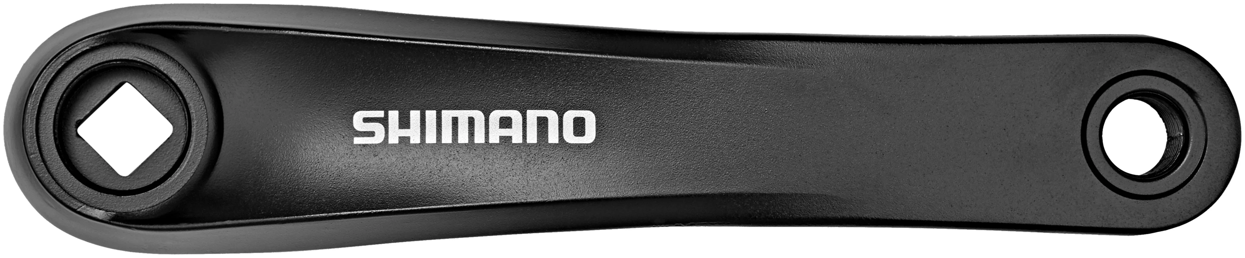 Shimano FC-TY501 Kurbelgarnitur 6/7/8-fach 42-34-24 Zähne mit Kettenschutzring schwarz - Image 2