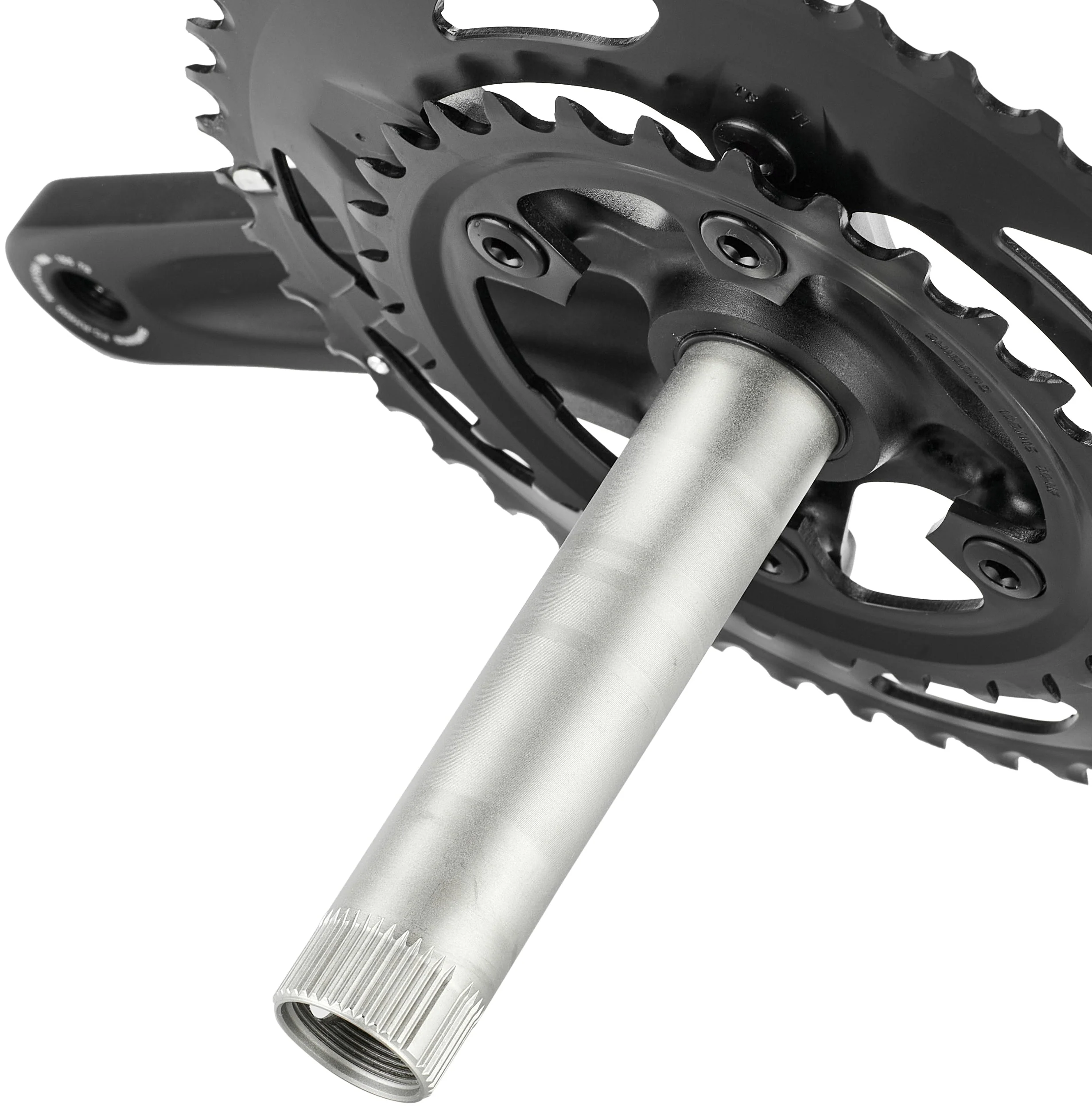 Shimano GRX FC-RX600 Kurbelsatz 2x11 46-30Z schwarz - Image 5
