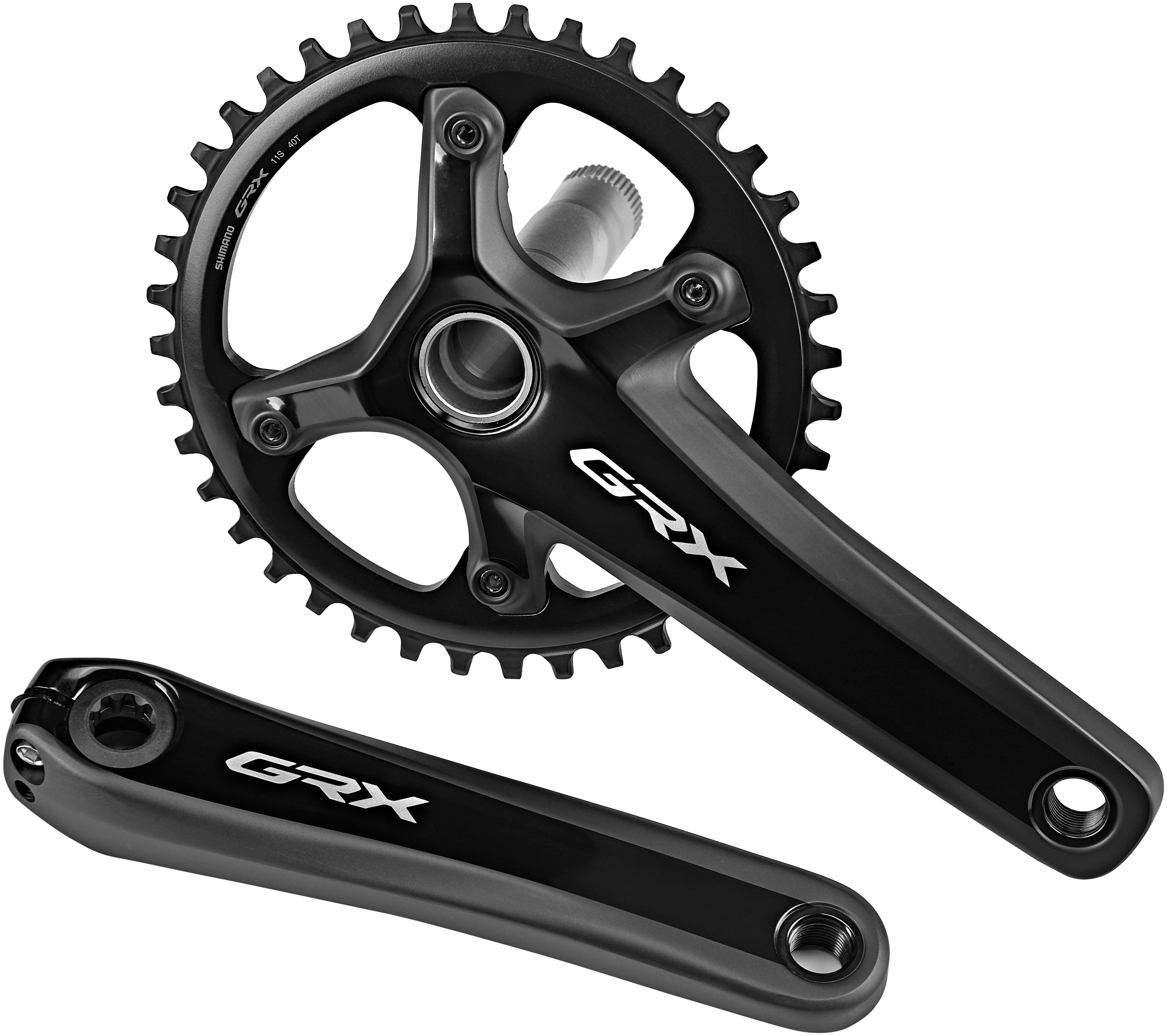 Shimano GRX FC-RX810 Kurbelsatz 1x11 40Z schwarz - Image 4