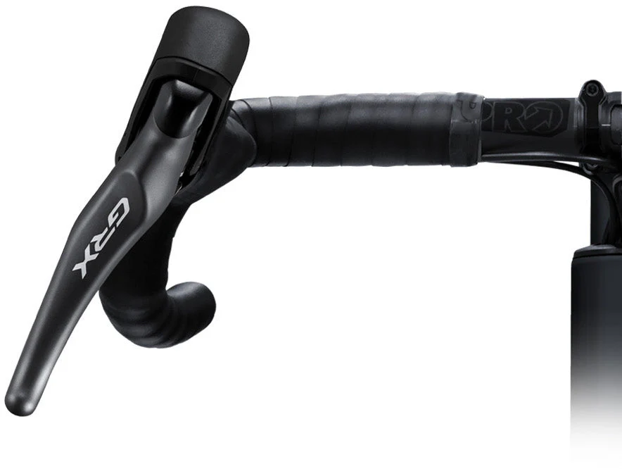 Shimano GRX ST-RX820/BR-RX820 Scheibenbremsset Hinten Flat Mount 12-fach grau/schwarz - Image 9