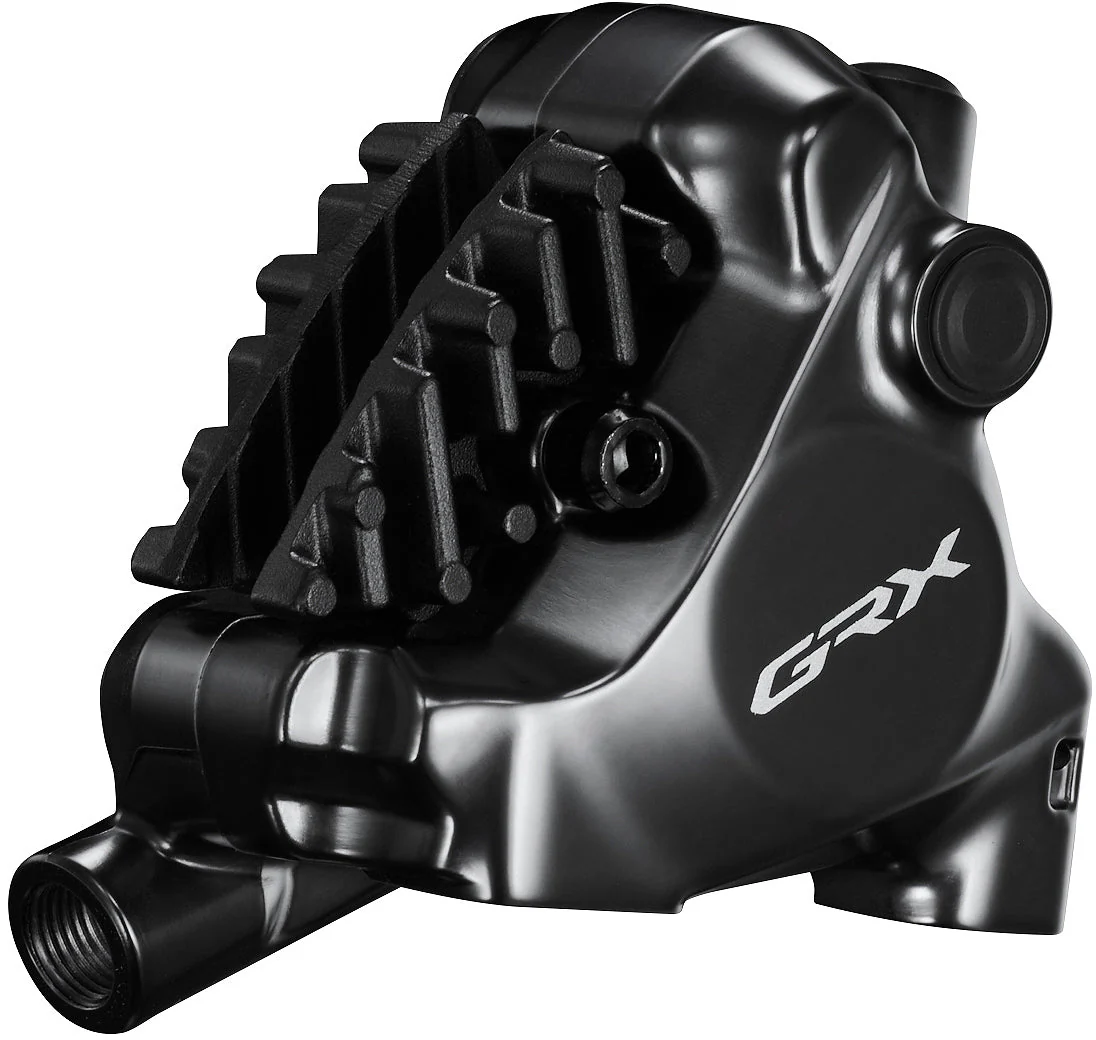 Shimano GRX ST-RX820-LA/BR-RX820 Scheibenbremsset Vorne Flat Mount für Vario-Sattelstütze grau/schwarz - Image 6