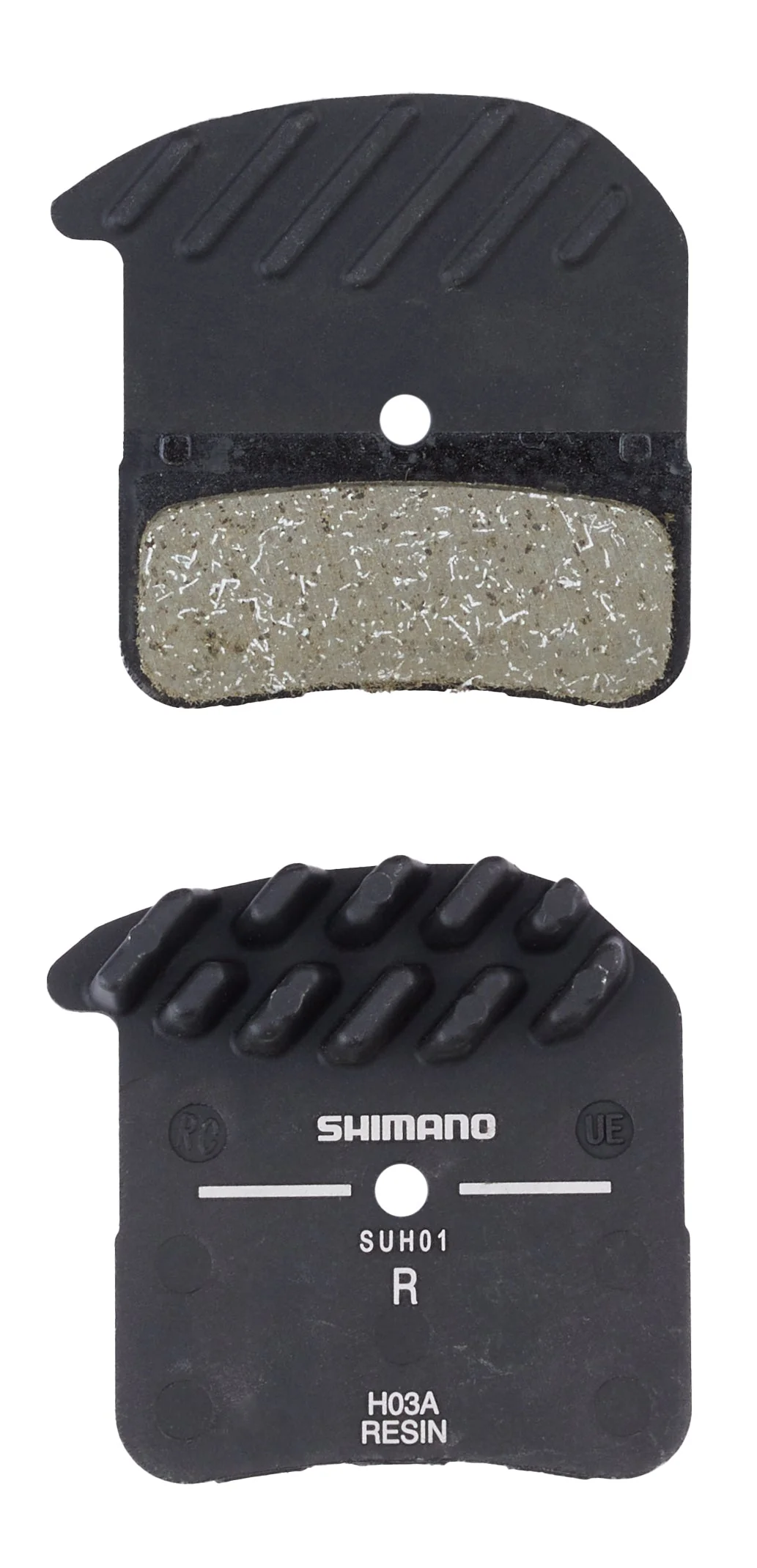 Shimano H03A-RF Resin Scheibenbremsbeläge mit Kühlrippen für XT/Saint/Zee - Image 2