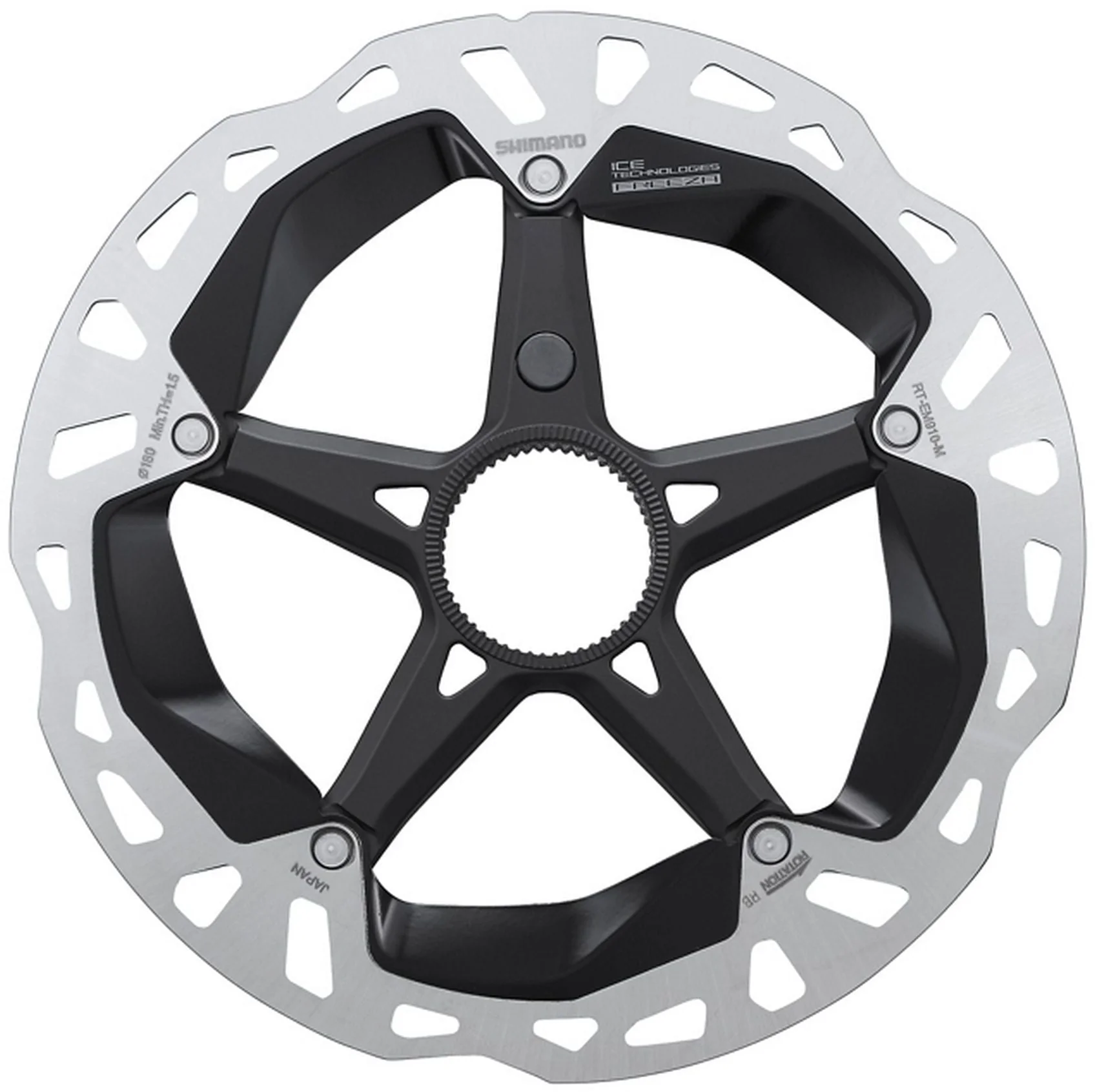 Shimano RT-EM910 Ice-Tech Bremsscheibe Center Lock für STEPS - Image 2