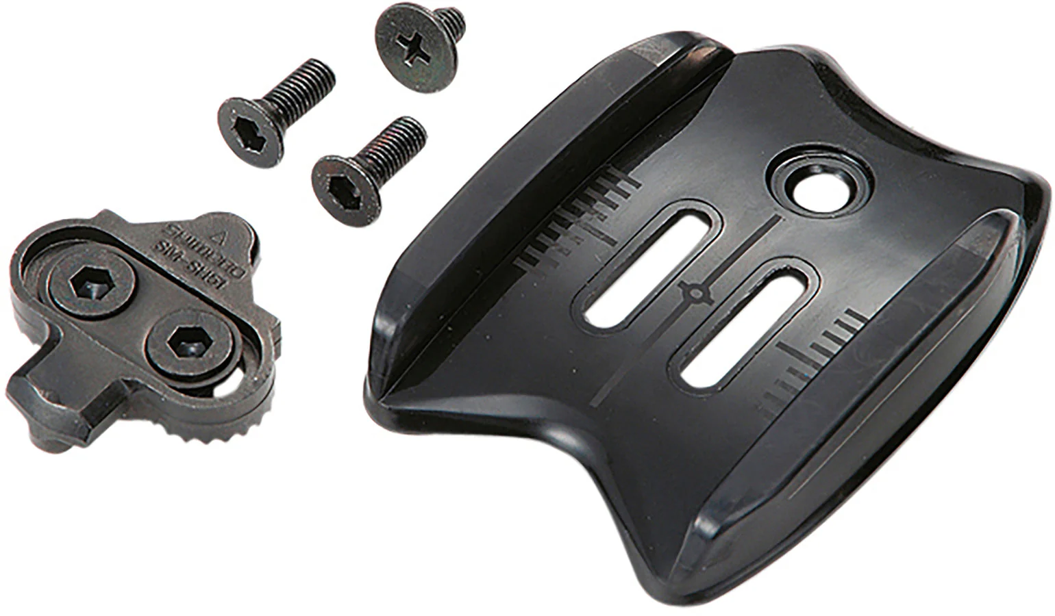 Shimano SPD Plattenadapter ohne Cleats mit langen Cleats Schrauben - Image 2