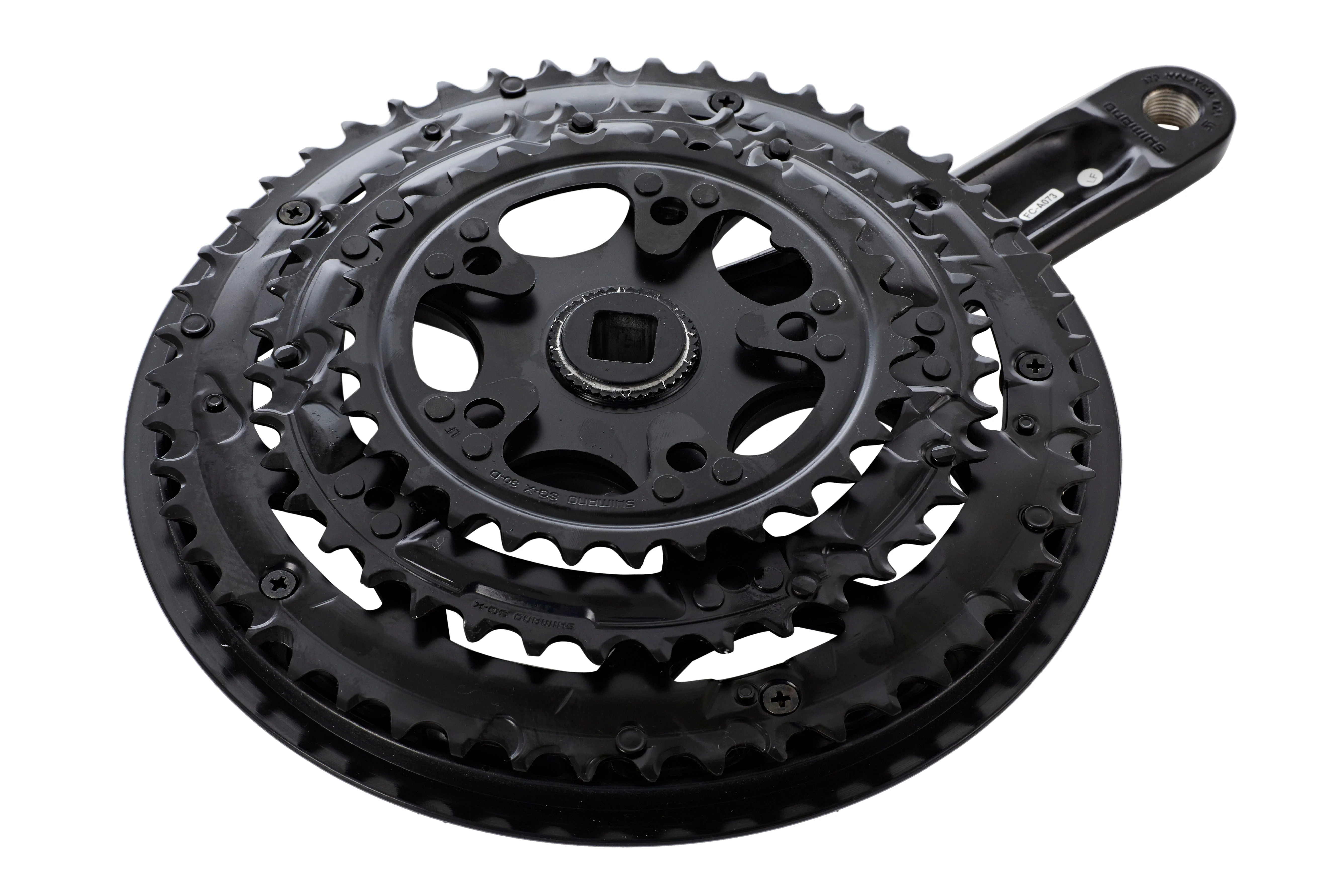 Shimano Tourney FC-A073 Kurbelgarnitur 7/8-fach schwarz - Image 2