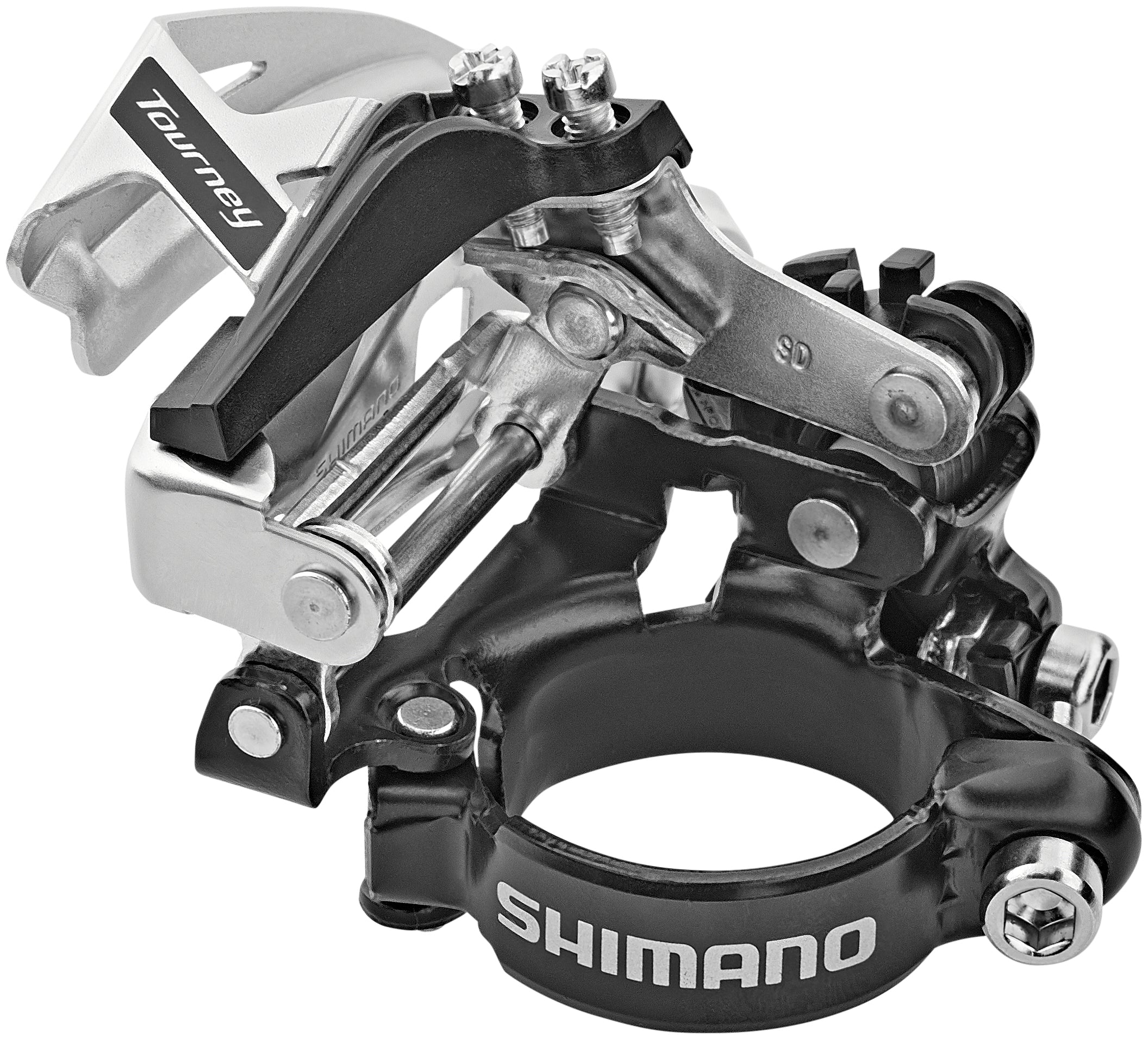 Shimano Tourney FD-TY710 Umwerfer Schelle Top Swing 66-69° 7/8-fach - Image 3