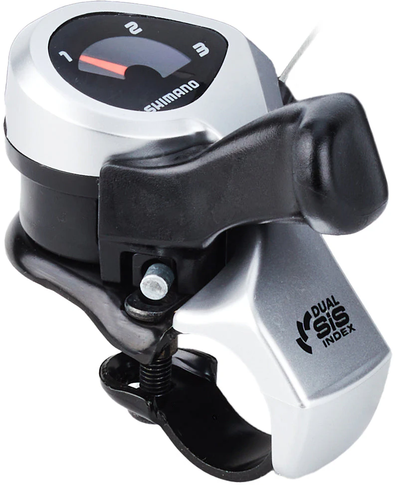 Shimano Tourney SL-TX50 Daumenschalter 3-fach links SIS silber/schwarz - Image 2