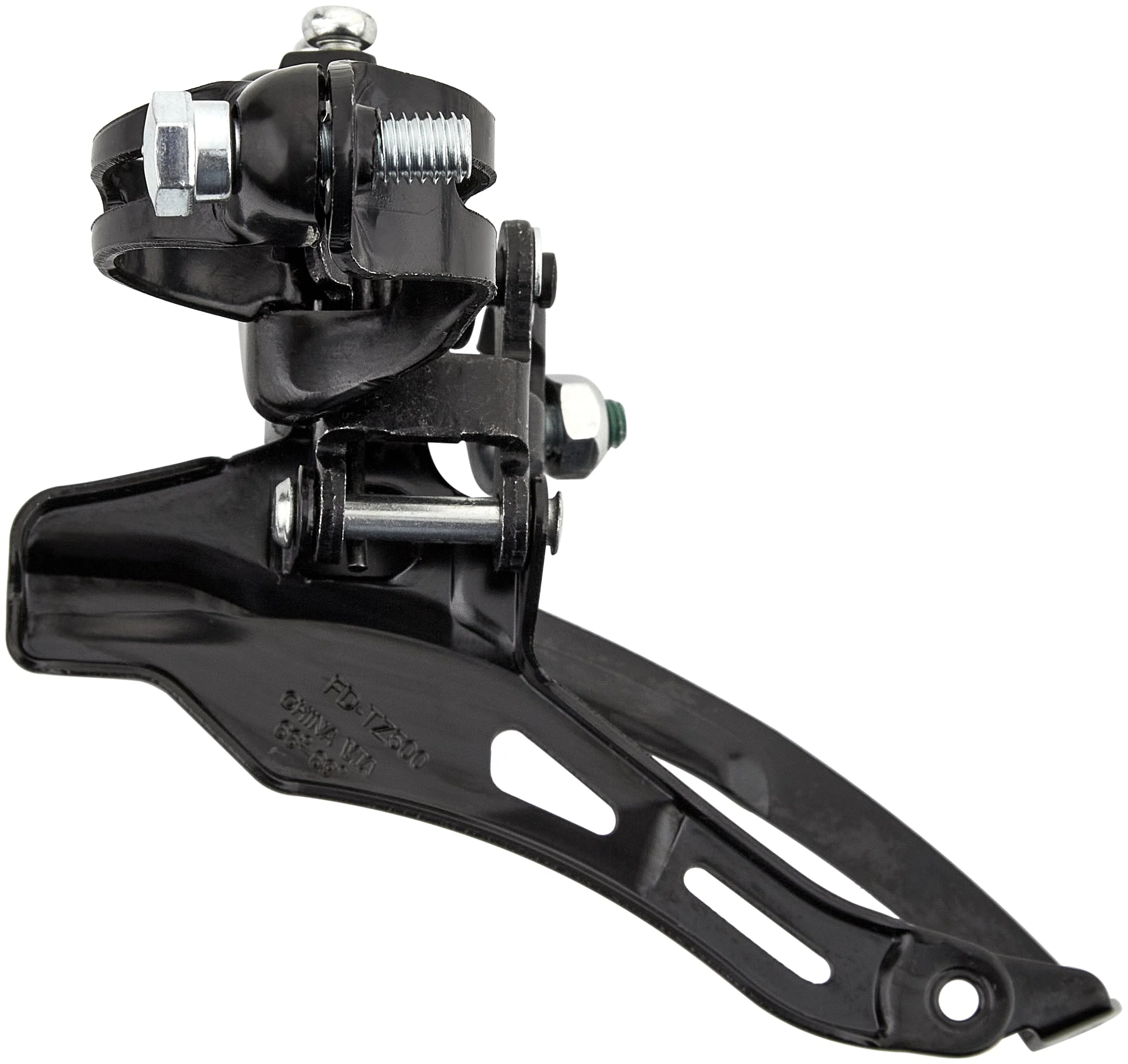 Shimano Tourney TZ FD-TZ500 Umwerfer 3x6/7-fach Down Swing Schelle tief schwarz - Image 2