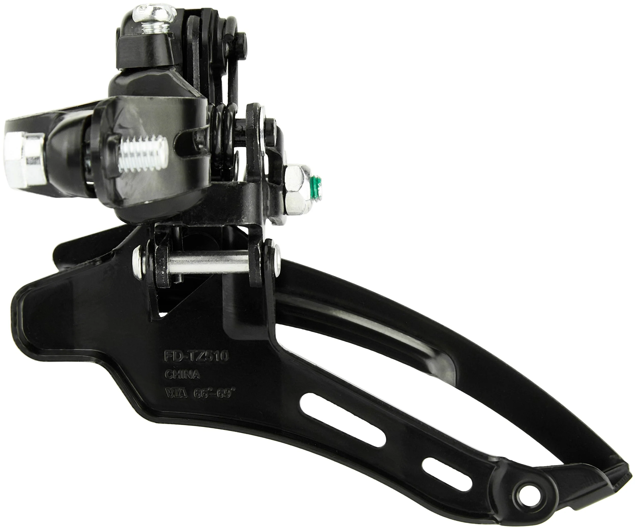 Shimano Tourney TZ FD-TZ510 Umwerfer 3x6/7-fach Down Swing Schelle tief schwarz - Image 2