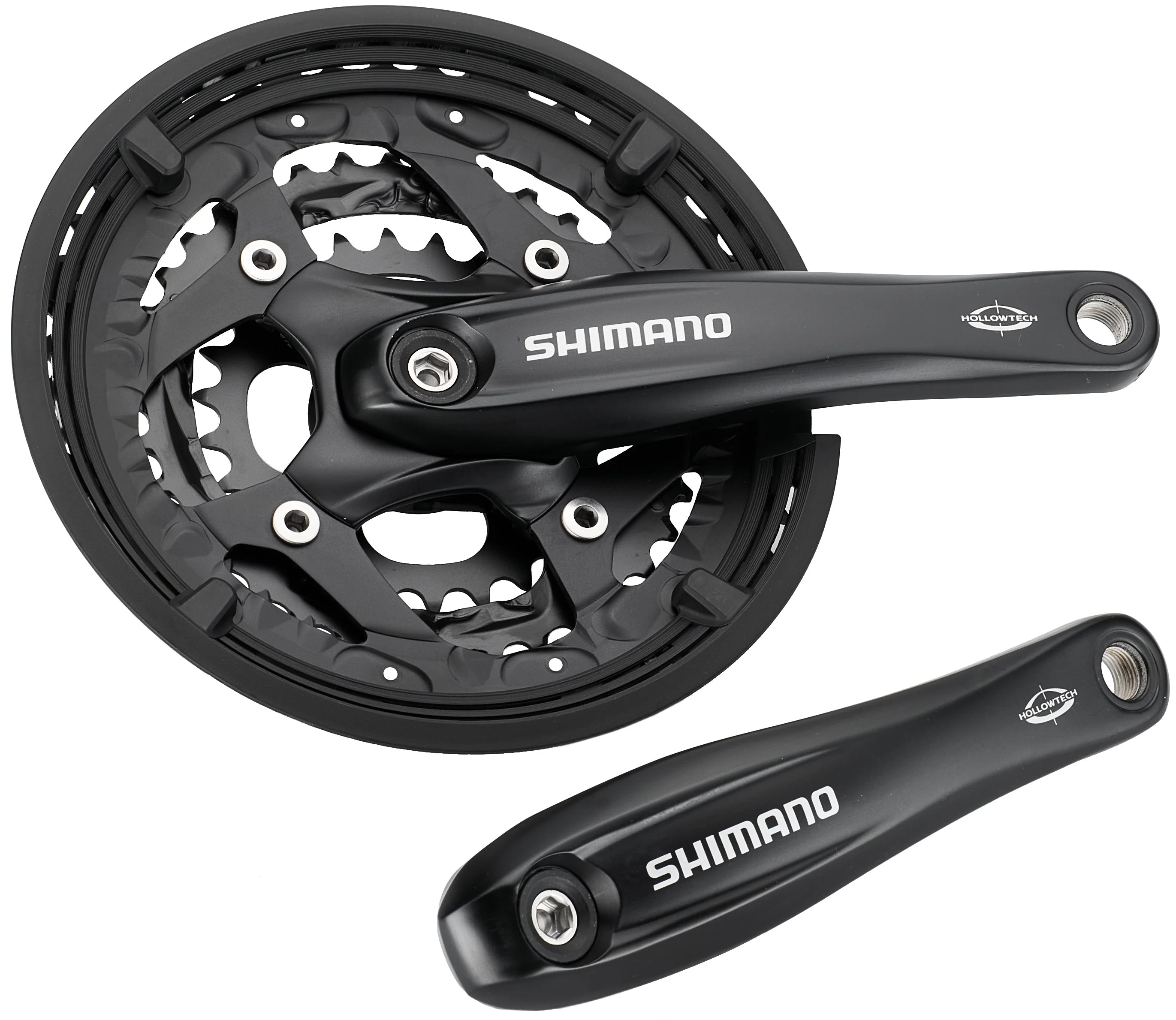 Shimano Trekking FC-T521 Octalink Kurbelgarnitur 3x10-fach 48-36-26 Zähne schwarz - Image 5
