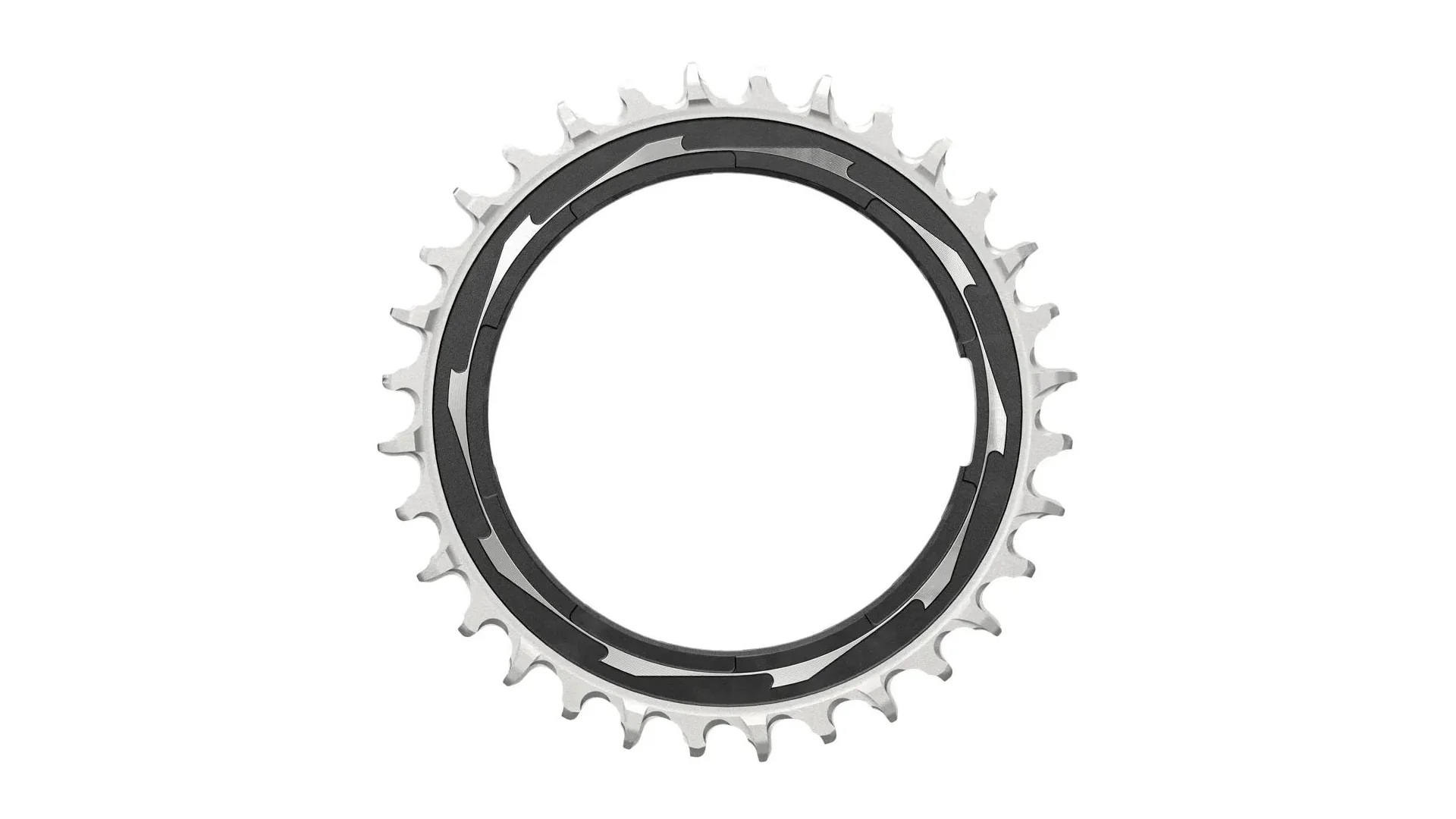 SRAM Eagle T-Type Powermeter Kettenblatt 32Z 12-fach 0mm Offset schwarz/silber