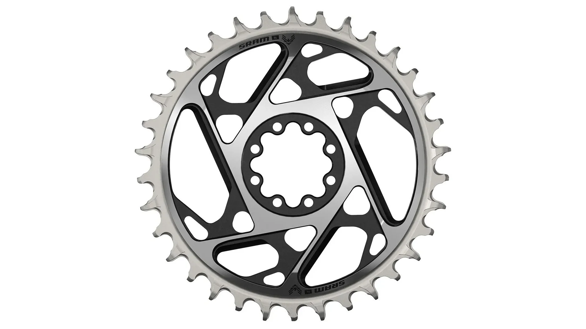 SRAM Eagle XX SL T-Type Kettenblatt 34Z 12-fach 3mm Offset DM schwarz