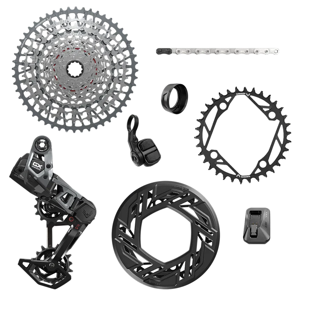 SRAM GX AXS Eagle Transmission EMTB 104BCD 34Z ohne Kurbel XS-1275 10-52Z