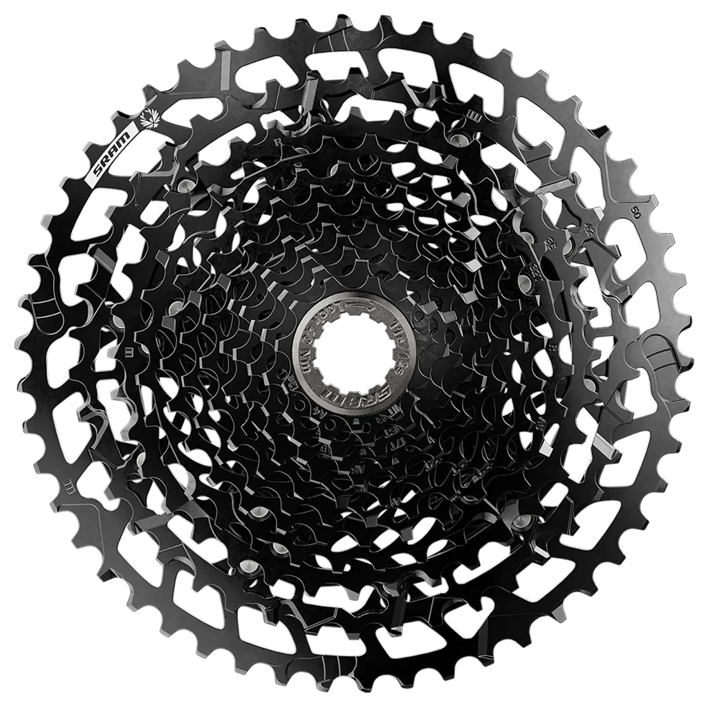 SRAM Kassette PG-1210 2-fach 11-50 Zähne schwarz