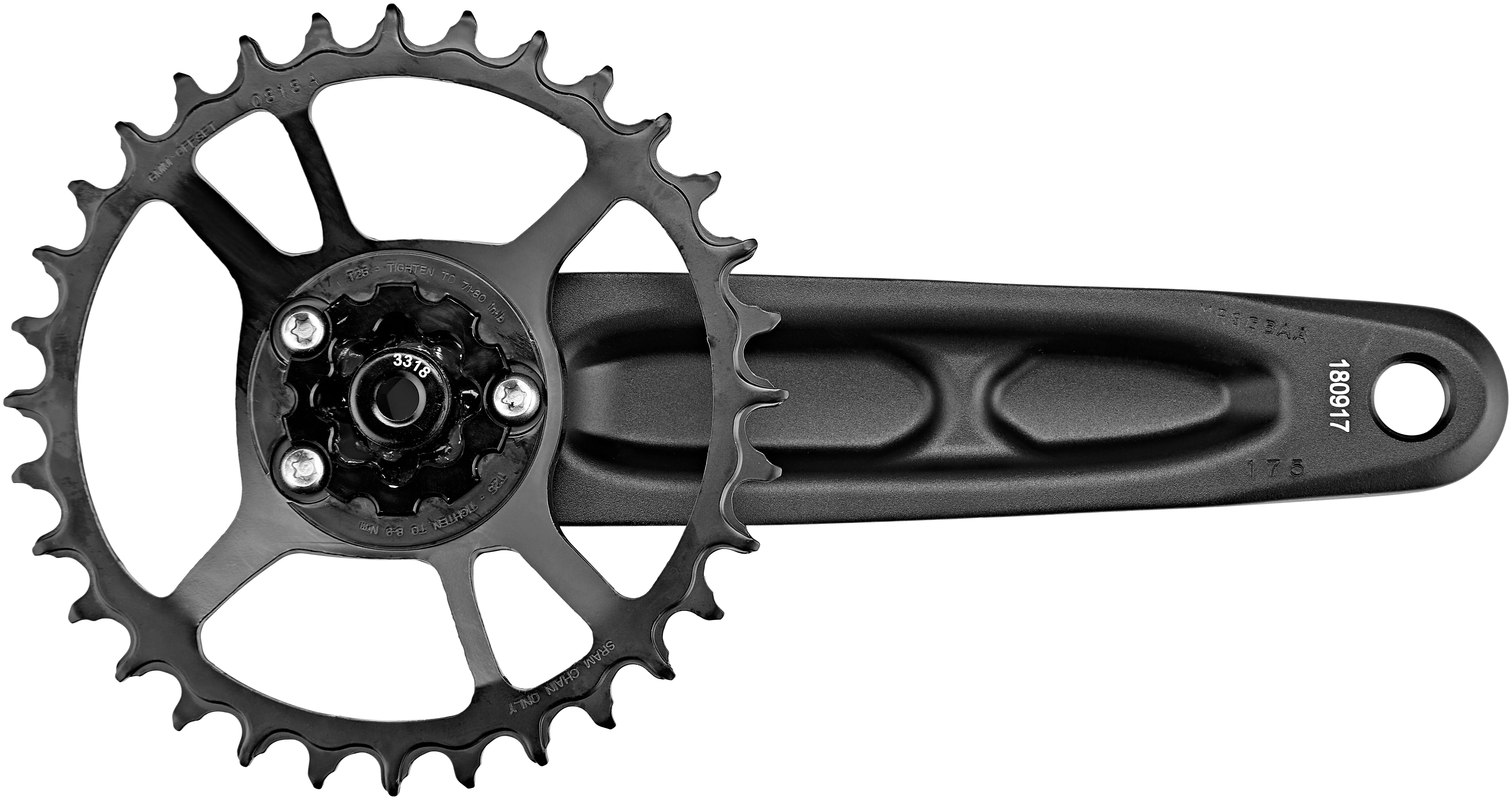 SRAM NX Eagle Boost 148 DUB Kurbel DM X-SYNC 32 ZĂ€hne 12-fach schwarz - Image 2
