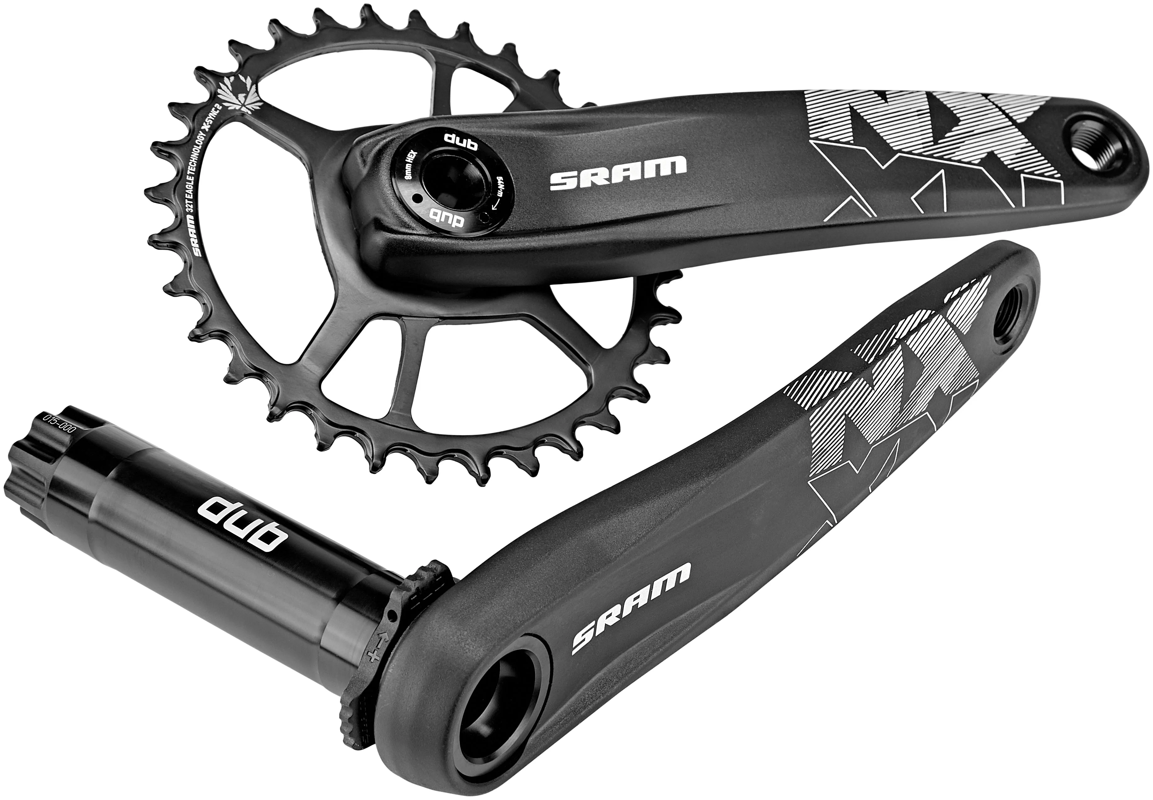 SRAM NX Eagle Boost 148 DUB Kurbel DM X-SYNC 32 ZĂ€hne 12-fach schwarz - Image 4