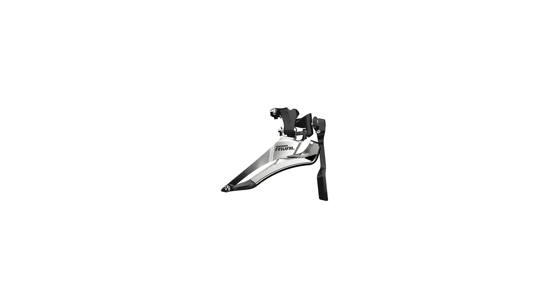 SRAM Rival 22 Yaw Umwerfer Anlöt mit KettenfÀnger silber