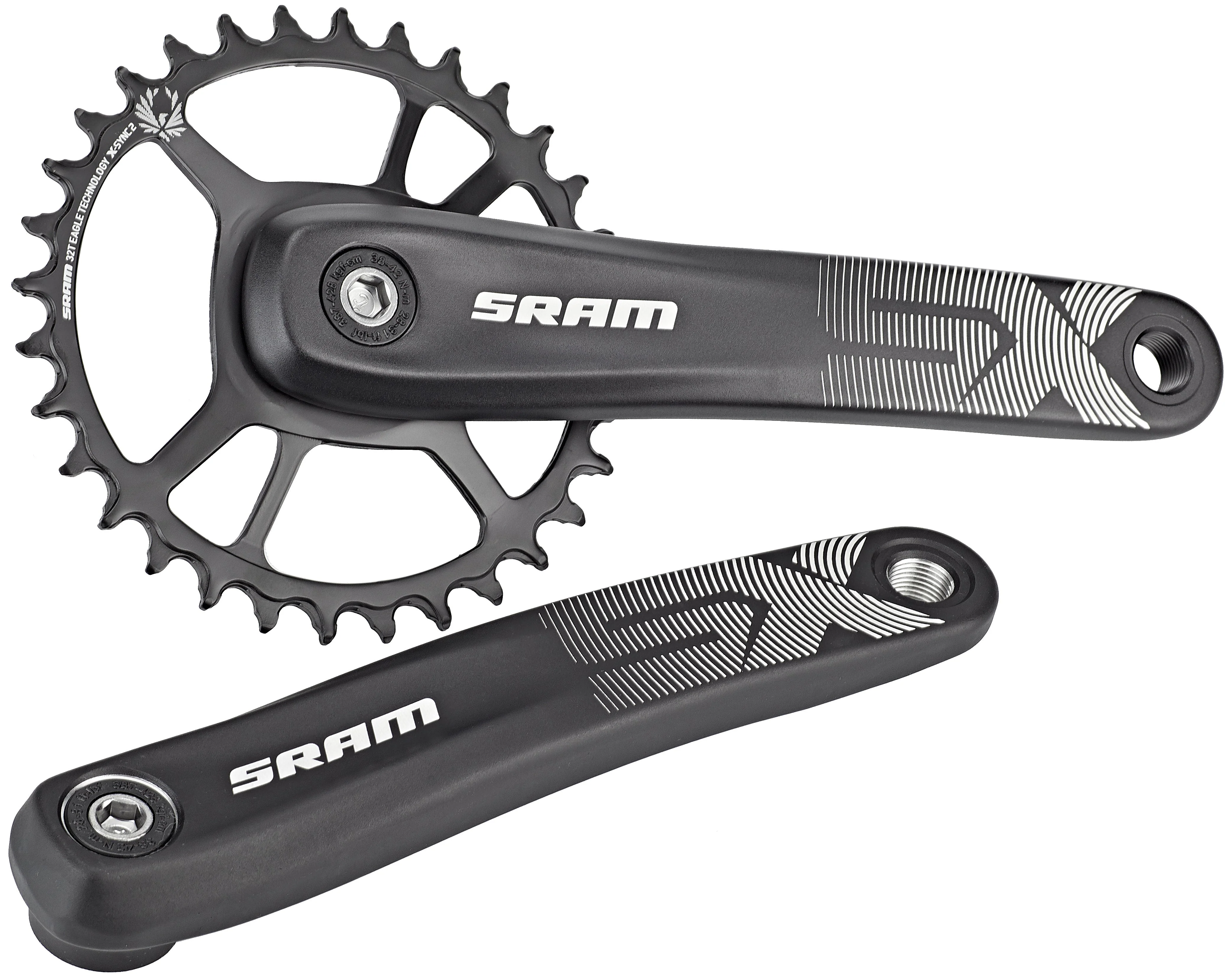 SRAM SX Eagle Power Spline Kurbelsatz 32Z 12-fach schwarz - Image 4