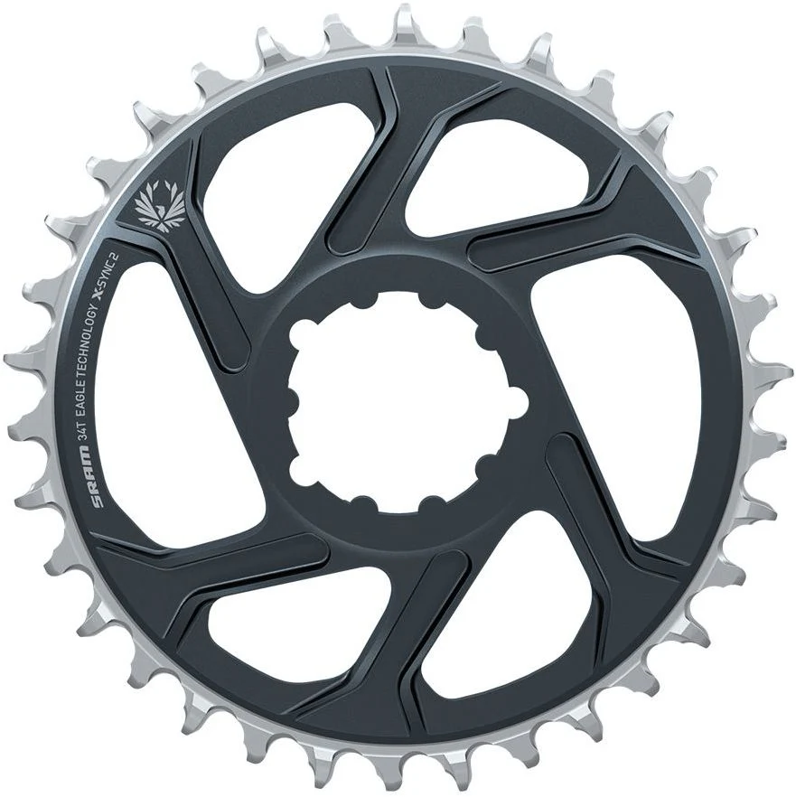 SRAM X-Sync 2 Eagle Kettenblatt Direct Mount 12-fach grau - Image 3