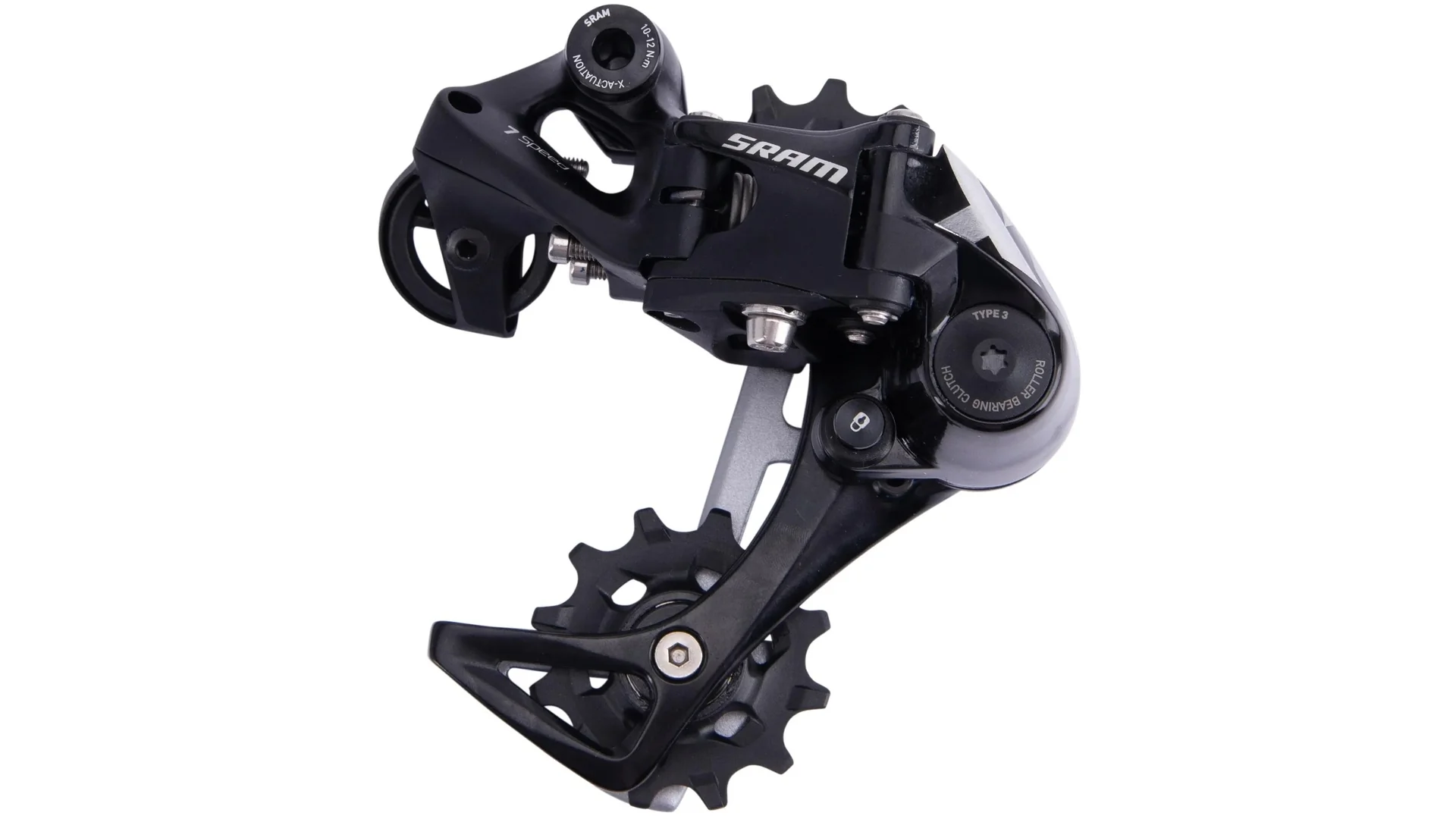 SRAM X01 DH Schaltwerk 7-fach Mittellanger Käfig schwarz