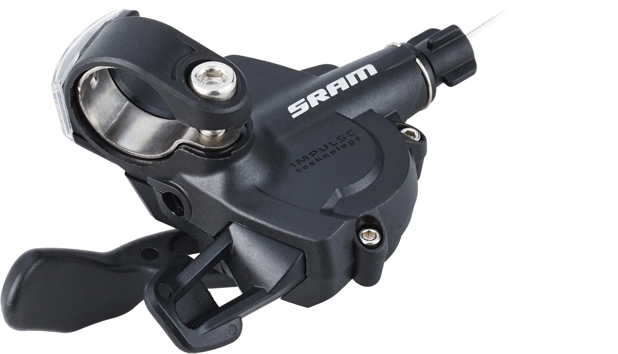 SRAM X4 Trigger Schalthebel hinten/rechts 8 fach schwarz - Image 2