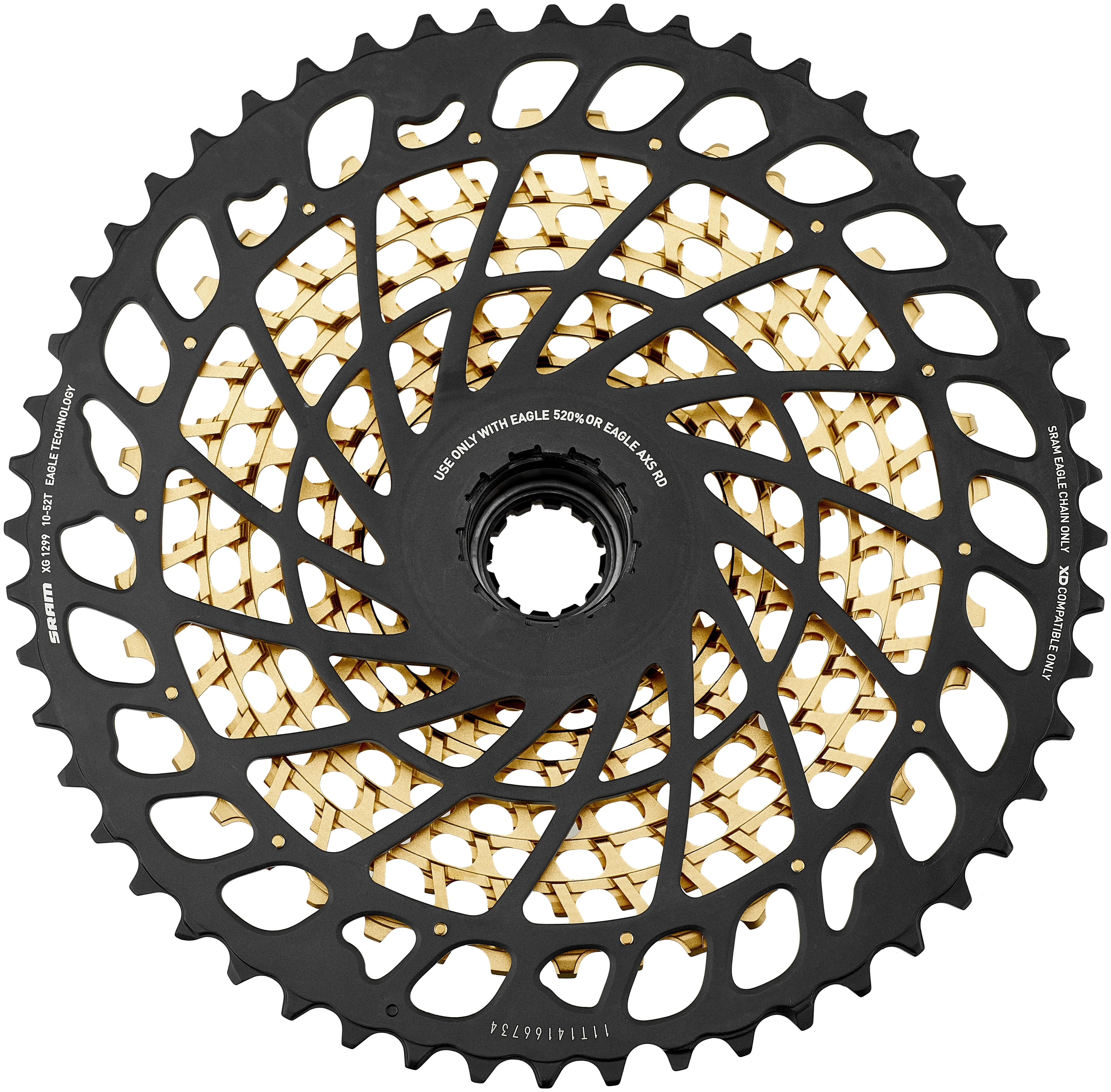 SRAM XG-1299 Eagle Kassette 12-fach gold - Image 2