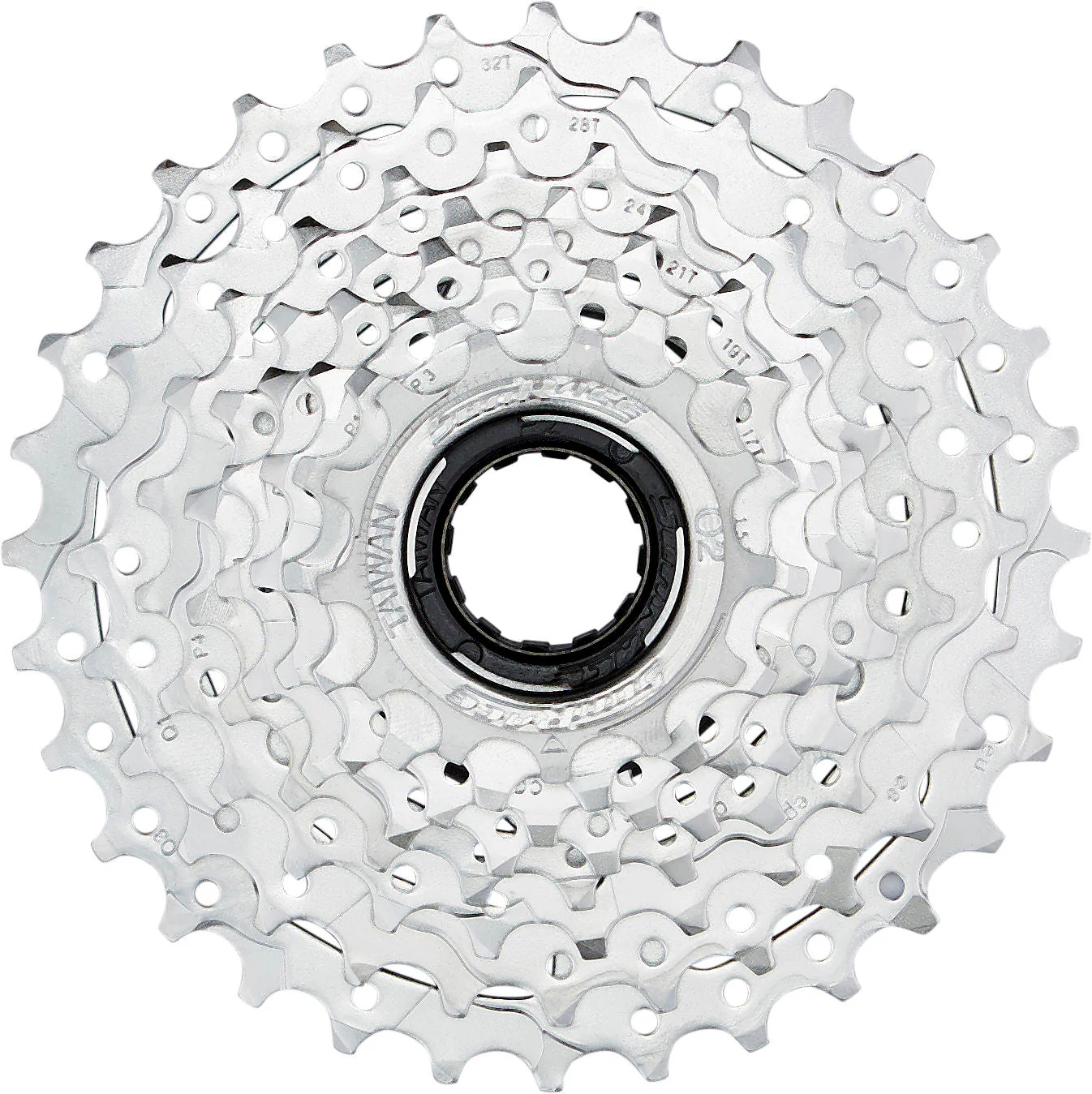 SunRace MFE60 Schraubkranz E-Bike 8-fach 13-32Z silber