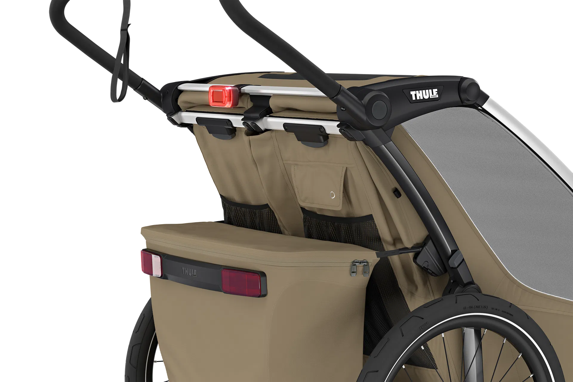 Thule Chariot Cross 2 Double KinderanhÀnger faded khaki - Image 6