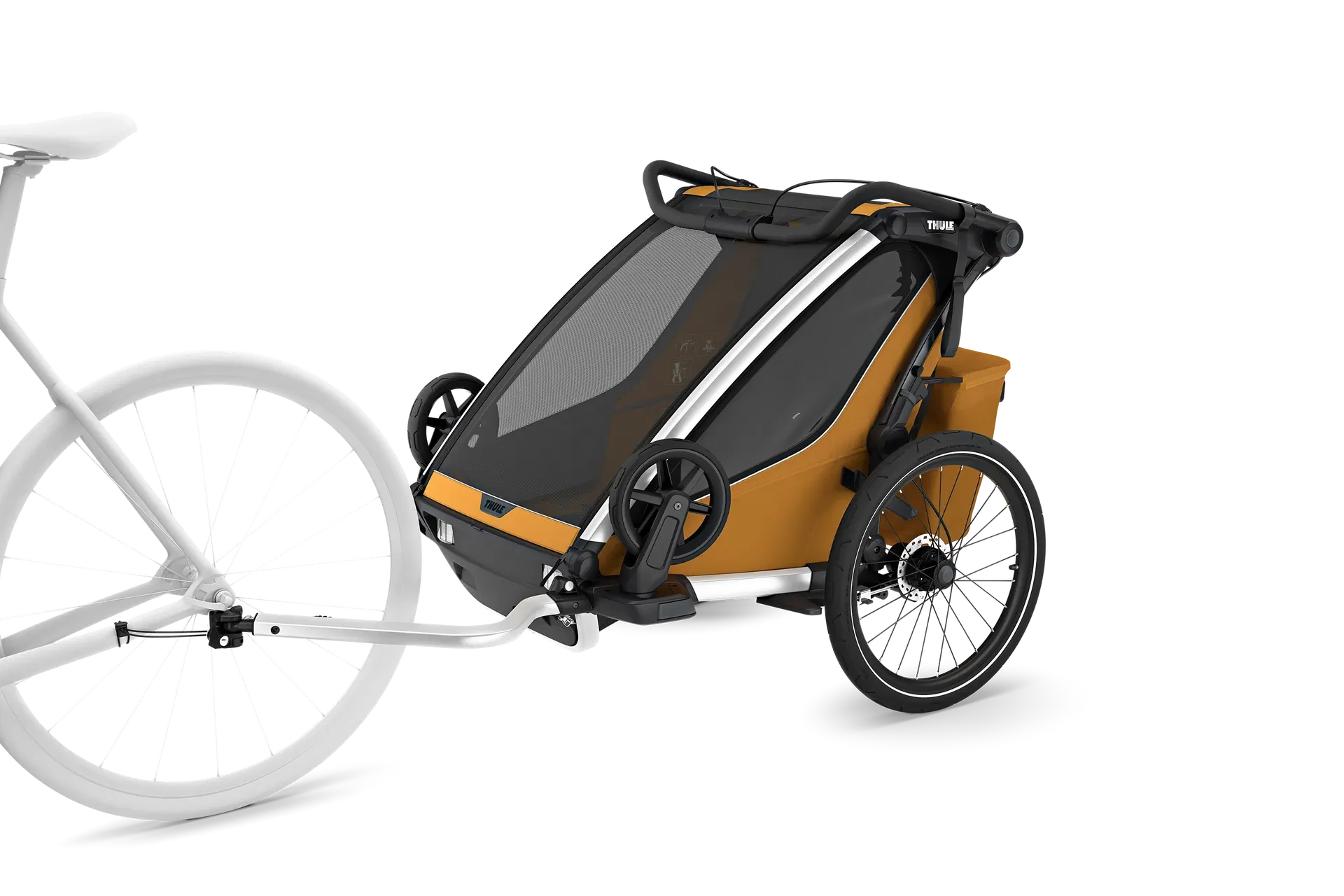 Thule Chariot Sport 2 Double KinderanhÀnger natural gold - Image 4