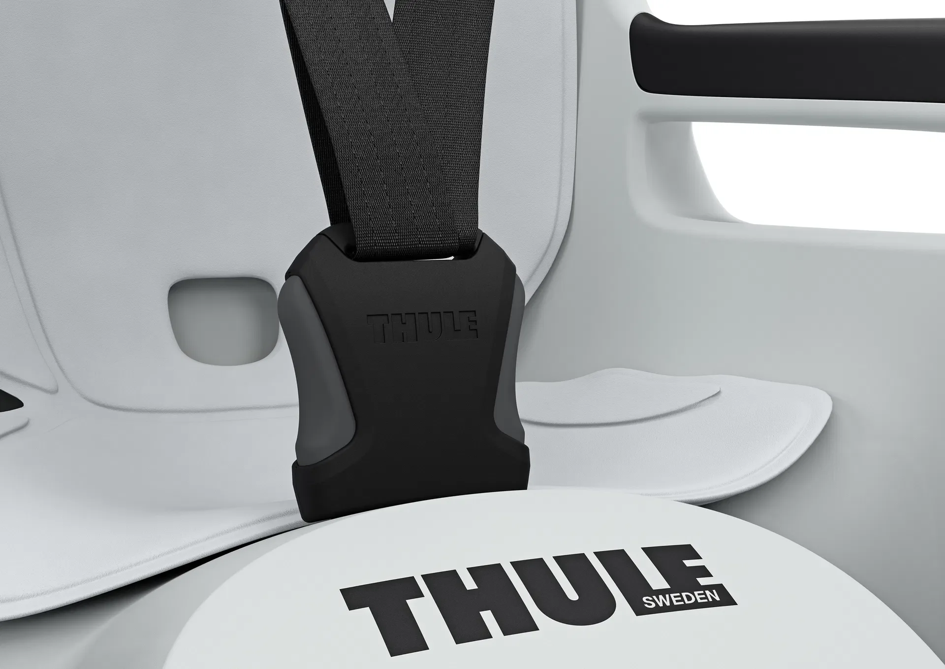 Thule Ride Along 2 Kindersitz Rahmen-Montage hellgrau - Image 8