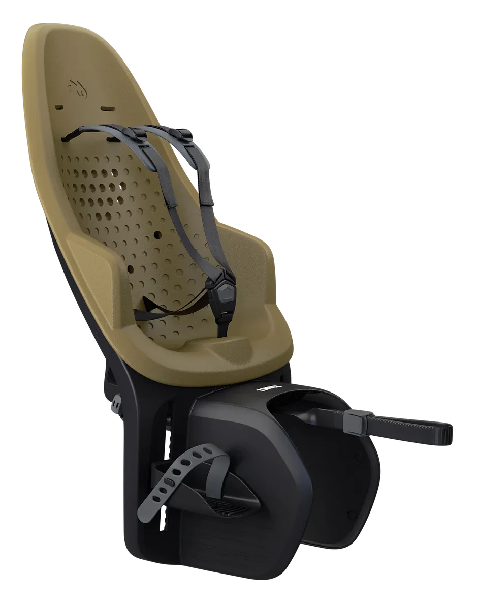 Thule Yepp 2 Maxi Kindersitz Gepäckträger-Montage Nutria Green