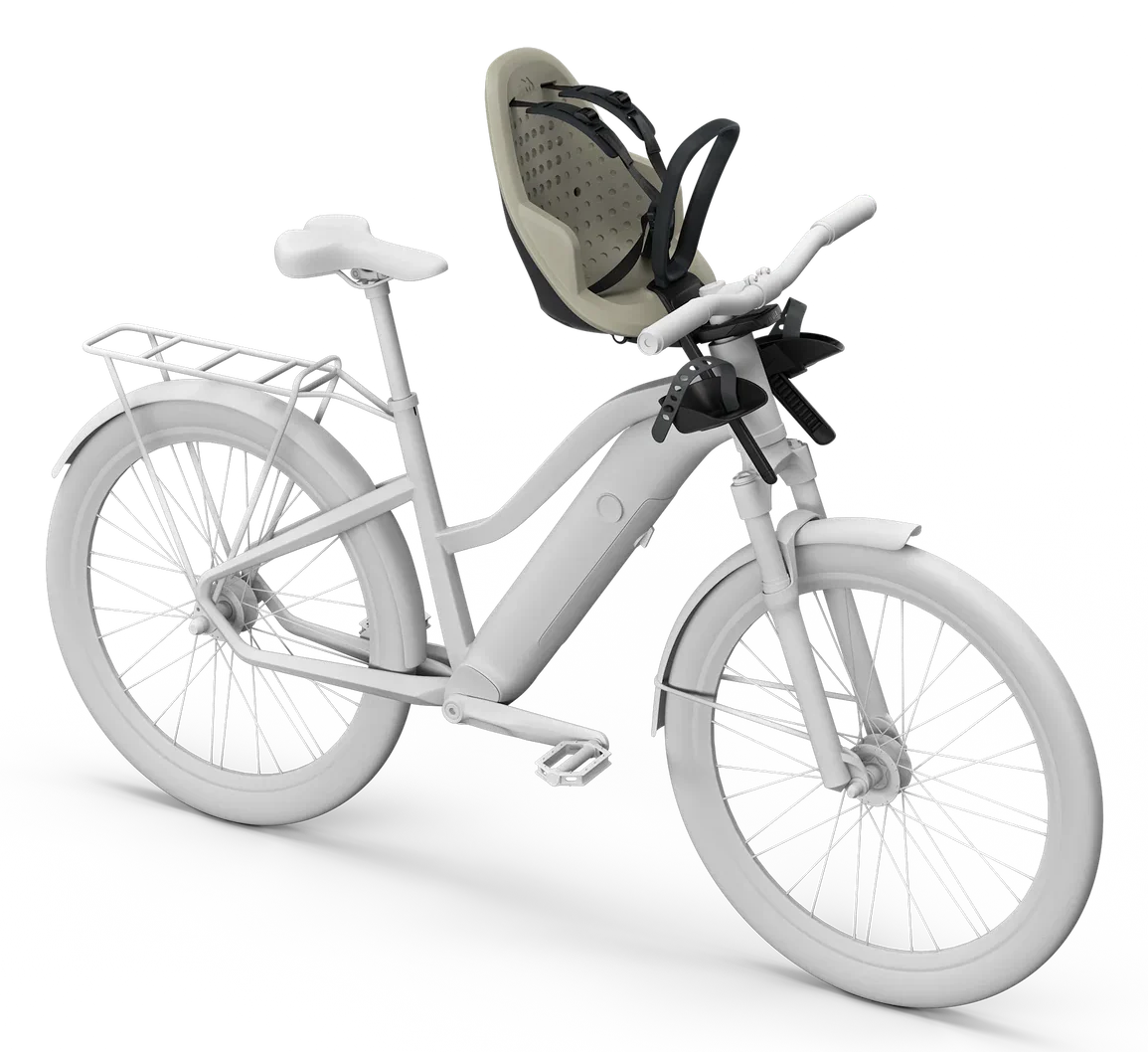 Thule Yepp 2 Mini Kindersitz Front-Montage Nutria Green - Image 4